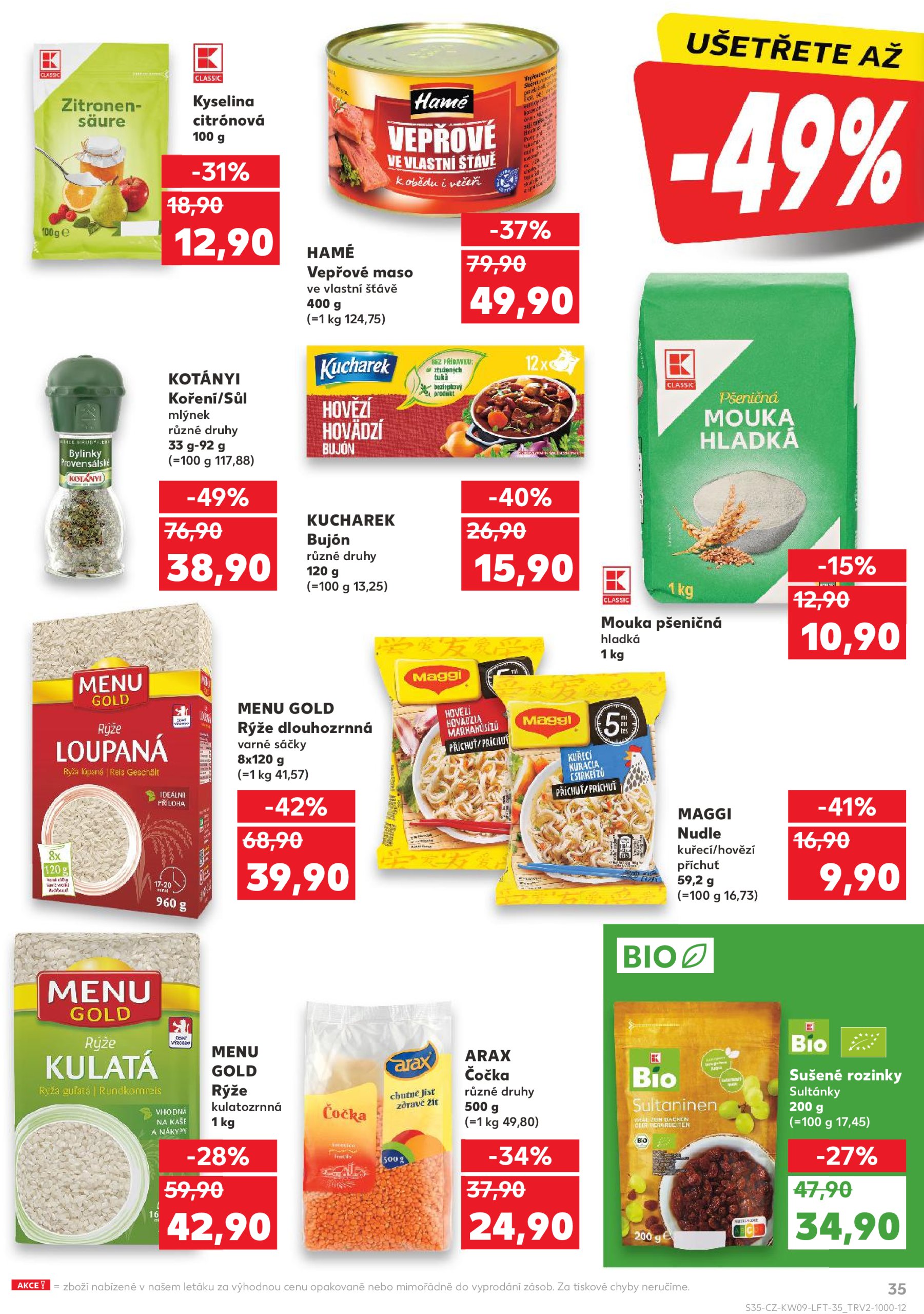 kaufland - Leták Kaufland Karviná od 26.02. do 04.03. - page: 35 kaufland - Leták Kaufland Karviná od 26.02. do 04.03. - page: 35