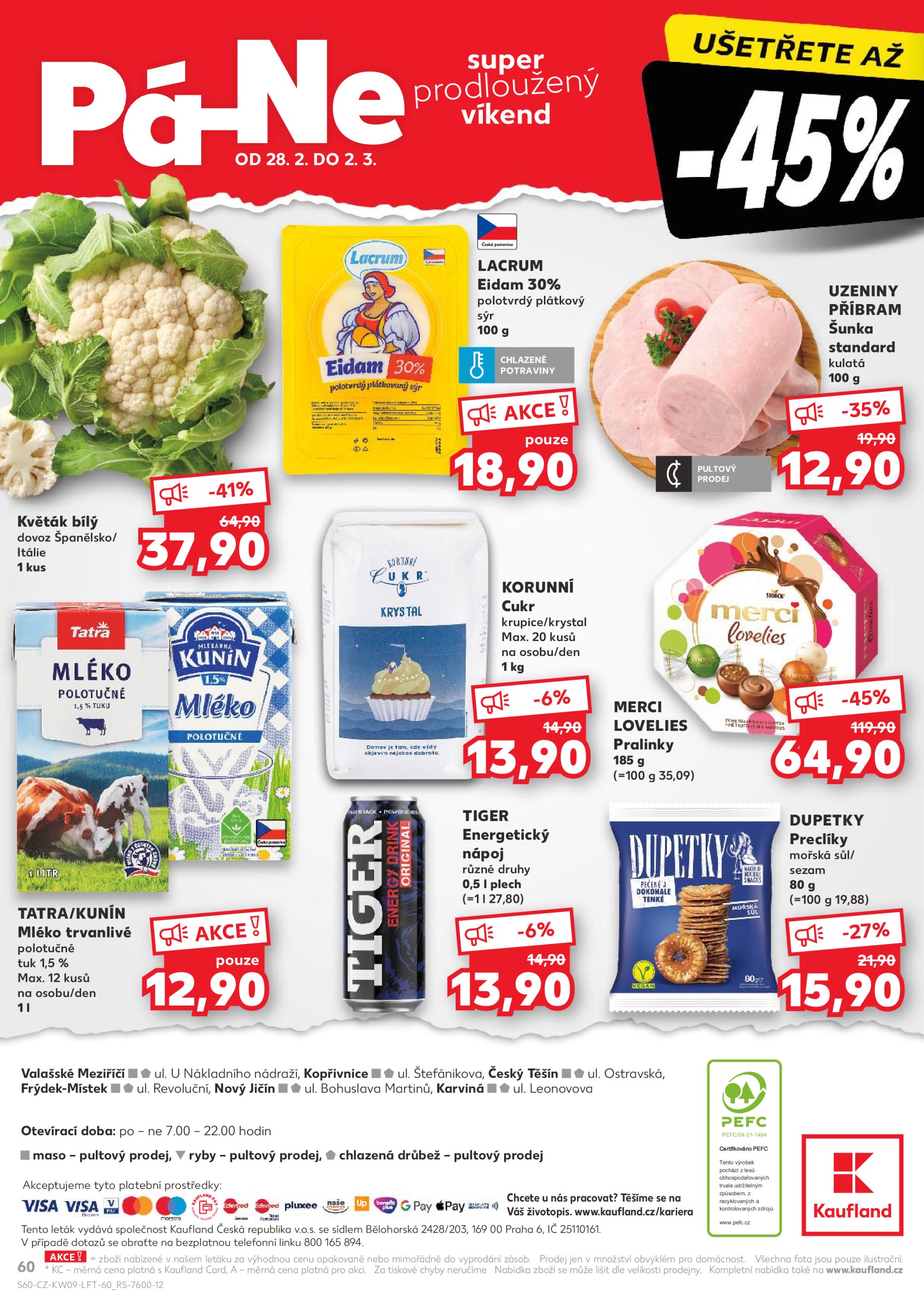 kaufland - Leták Kaufland Karviná od 26.02. do 04.03. - page: 60 kaufland - Leták Kaufland Karviná od 26.02. do 04.03. - page: 60