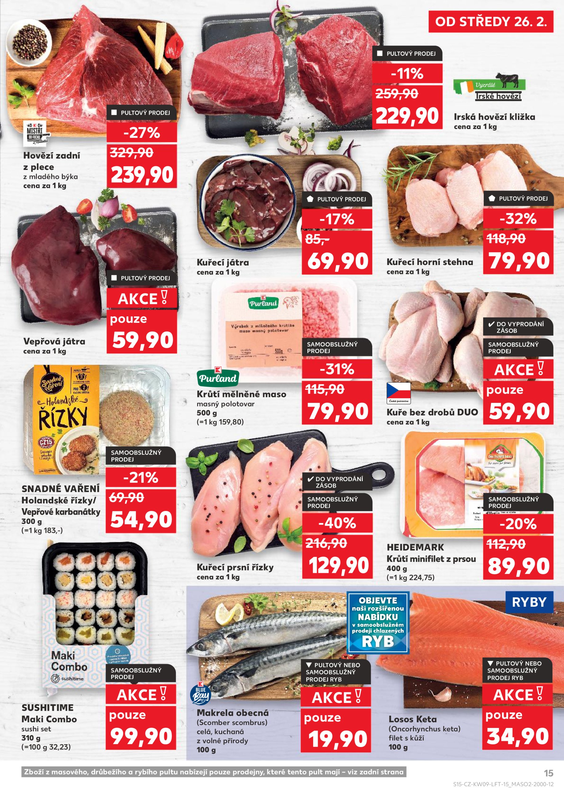 kaufland - Leták Kaufland Karviná od 26.02. do 04.03. - page: 15 kaufland - Leták Kaufland Karviná od 26.02. do 04.03. - page: 15