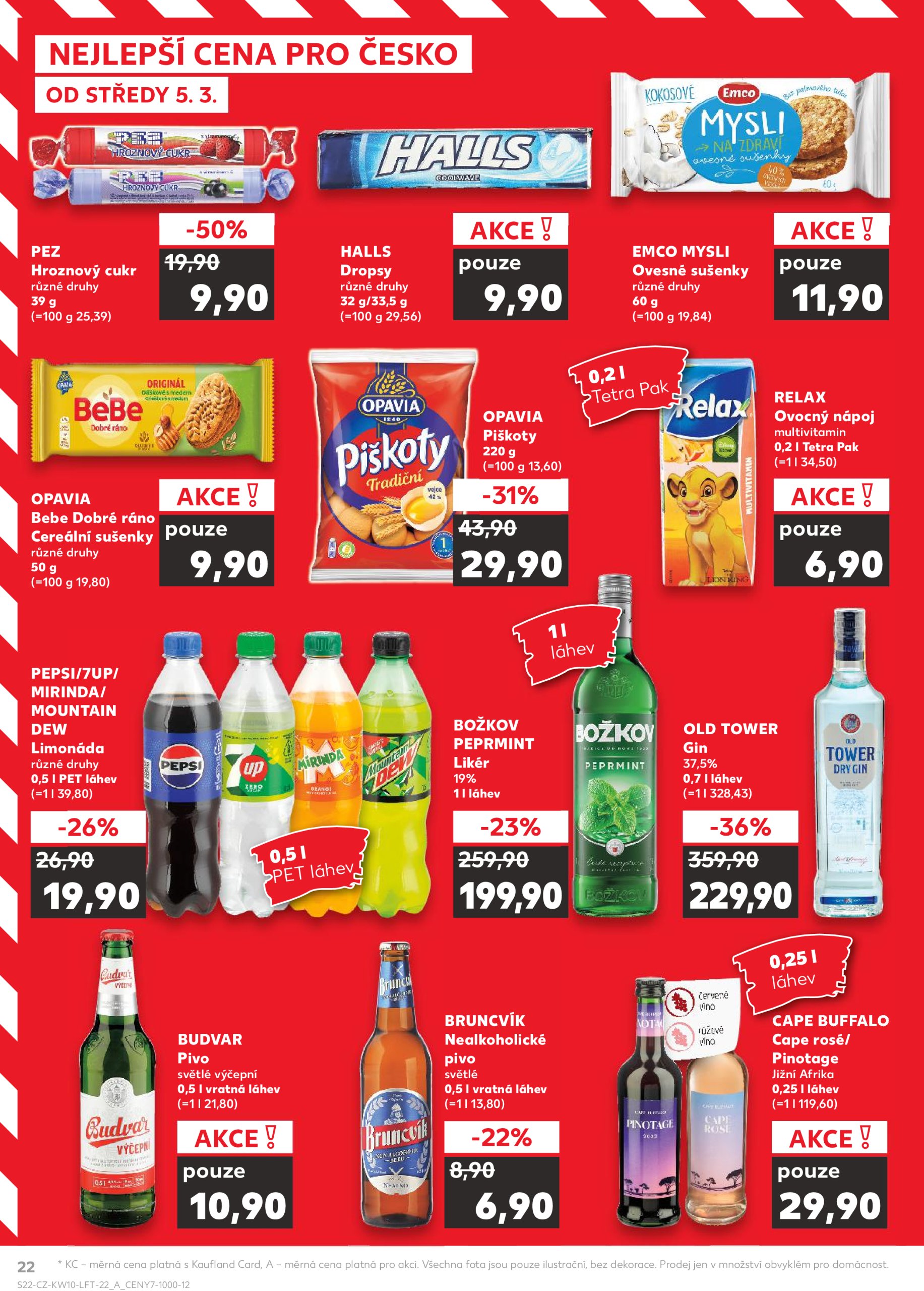 kaufland - Leták Kaufland Kolín od 05.03. do 11.03. - page: 22 kaufland - Leták Kaufland Kolín od 05.03. do 11.03. - page: 22