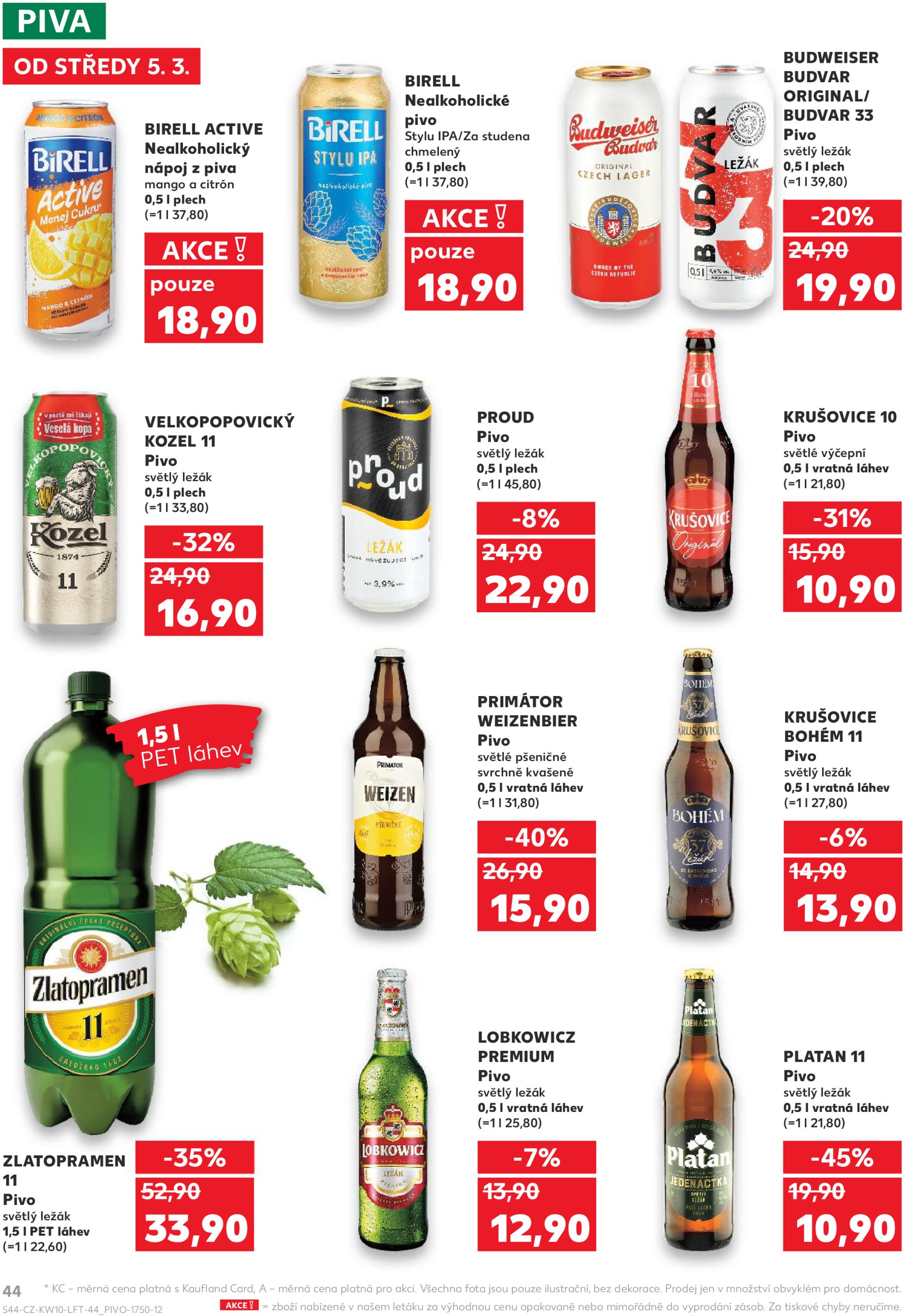 kaufland - Leták Kaufland Kolín od 05.03. do 11.03. - page: 44 kaufland - Leták Kaufland Kolín od 05.03. do 11.03. - page: 44