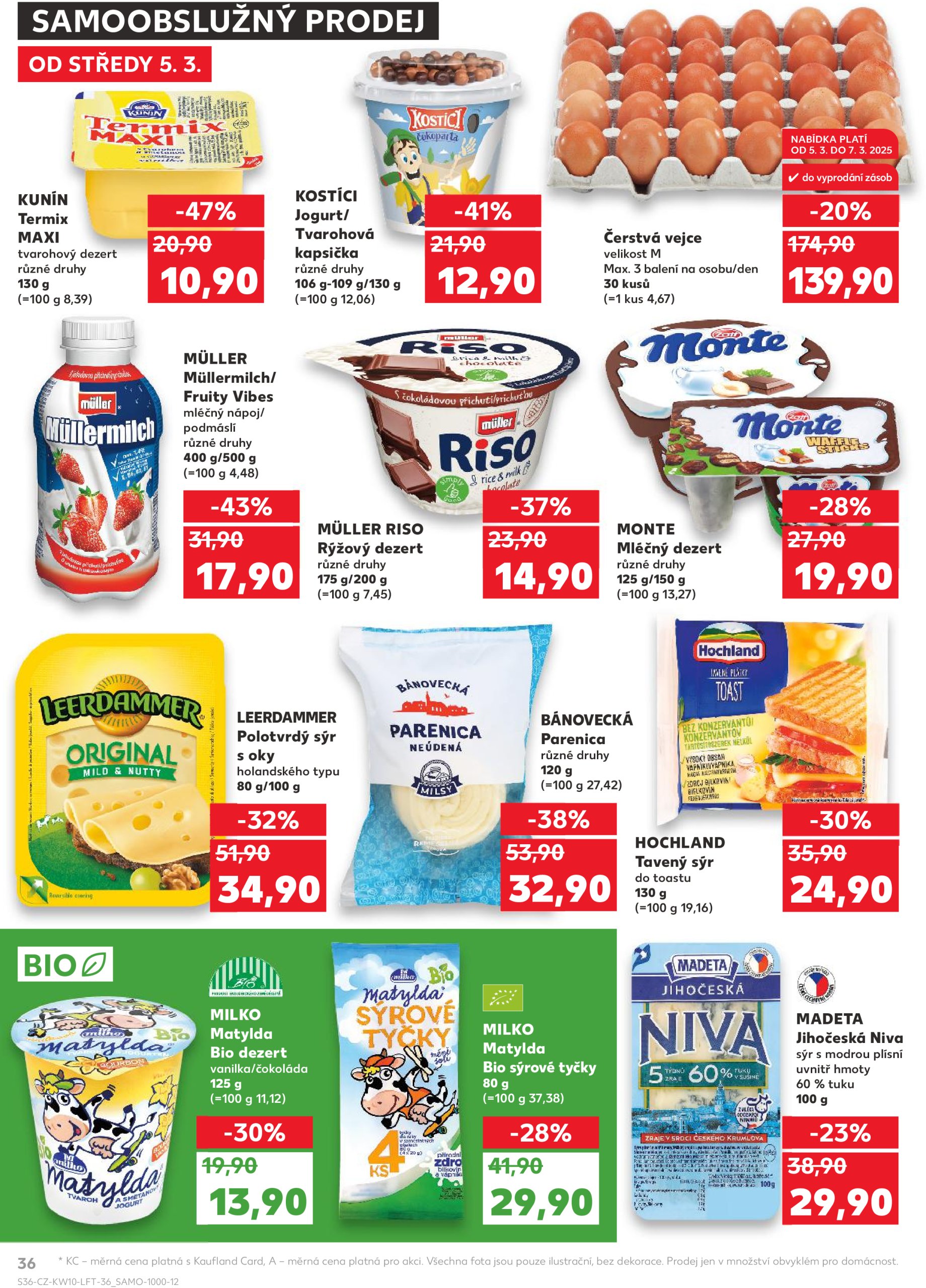 kaufland - Leták Kaufland Kolín od 05.03. do 11.03. - page: 36 kaufland - Leták Kaufland Kolín od 05.03. do 11.03. - page: 36