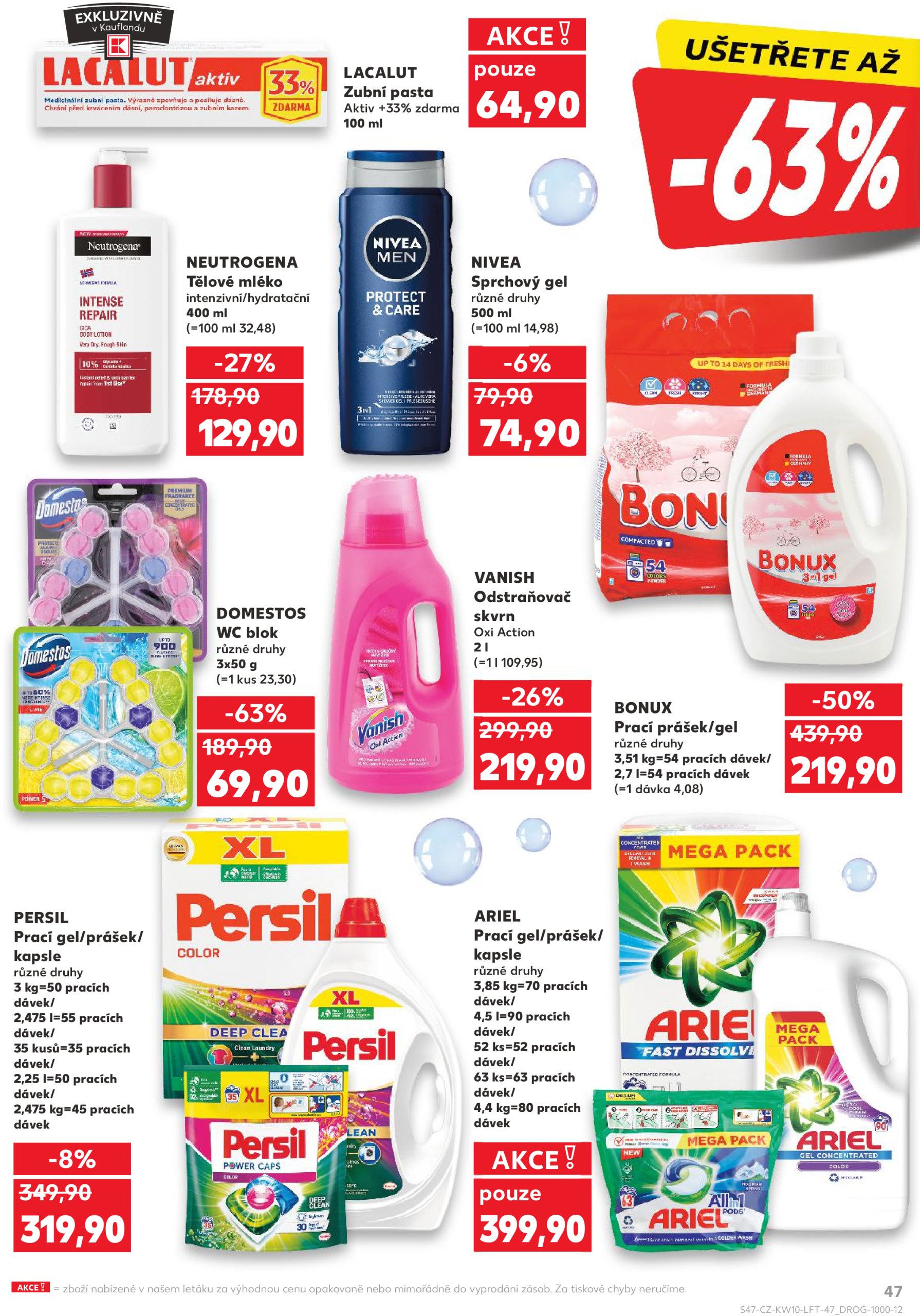 kaufland - Leták Kaufland Kolín od 05.03. do 11.03. - page: 47 kaufland - Leták Kaufland Kolín od 05.03. do 11.03. - page: 47