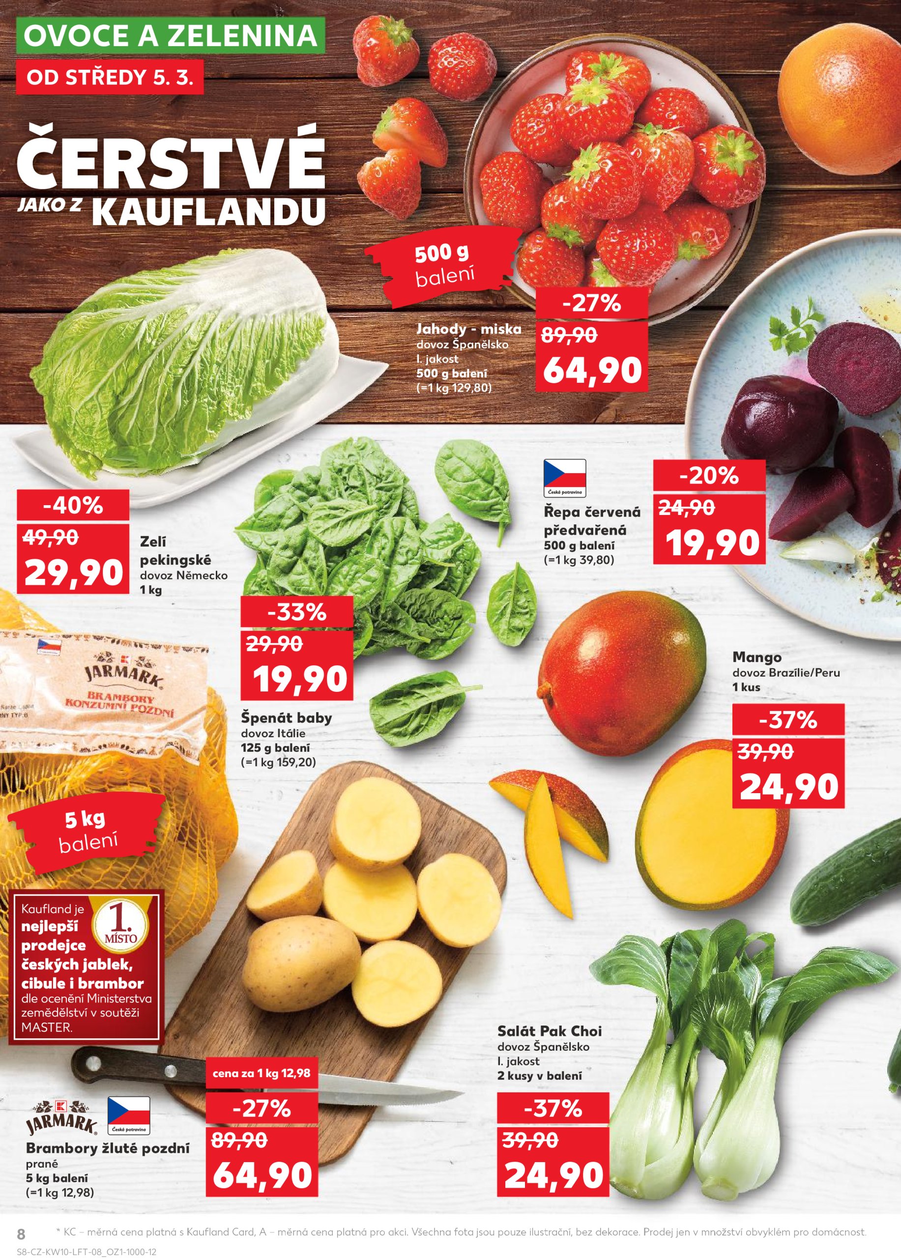 kaufland - Leták Kaufland Kolín od 05.03. do 11.03. - page: 8 kaufland - Leták Kaufland Kolín od 05.03. do 11.03. - page: 8