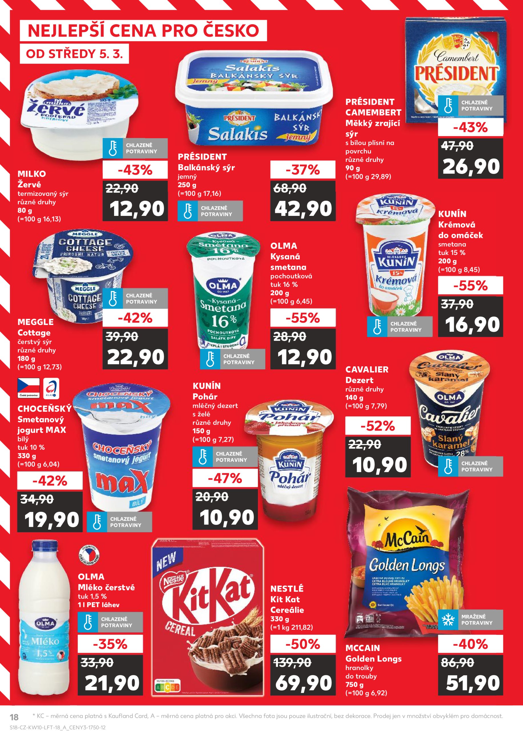 kaufland - Leták Kaufland Kolín od 05.03. do 11.03. - page: 18 kaufland - Leták Kaufland Kolín od 05.03. do 11.03. - page: 18