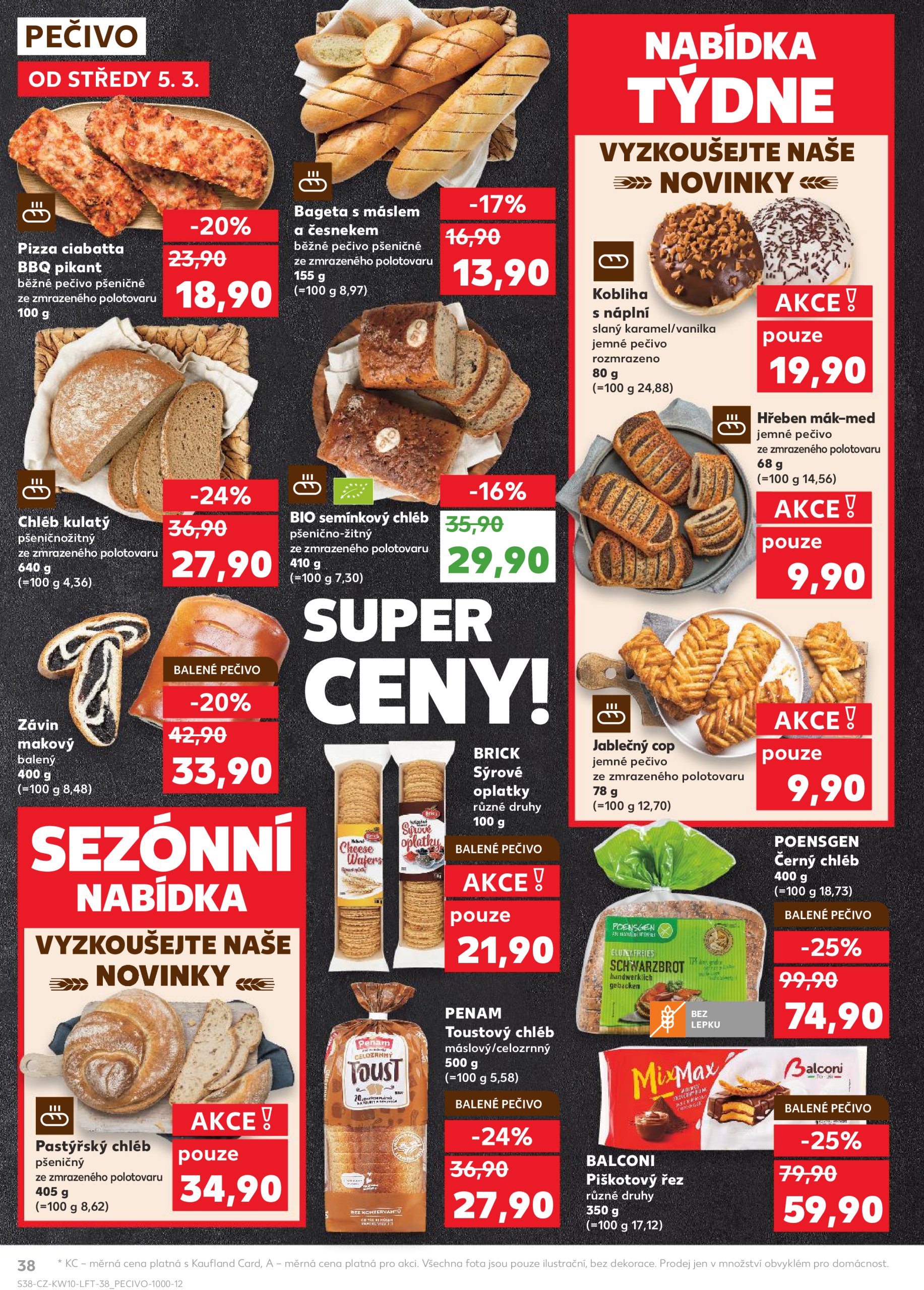 kaufland - Leták Kaufland Kolín od 05.03. do 11.03. - page: 38 kaufland - Leták Kaufland Kolín od 05.03. do 11.03. - page: 38