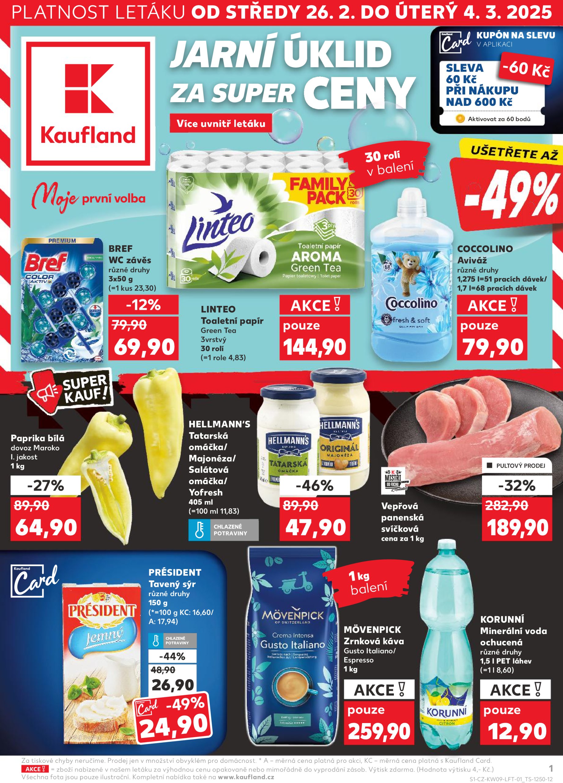 kaufland - Leták Kaufland Kolín od 26.02. do 04.03. - page: 1 kaufland - Leták Kaufland Kolín od 26.02. do 04.03. - page: 1