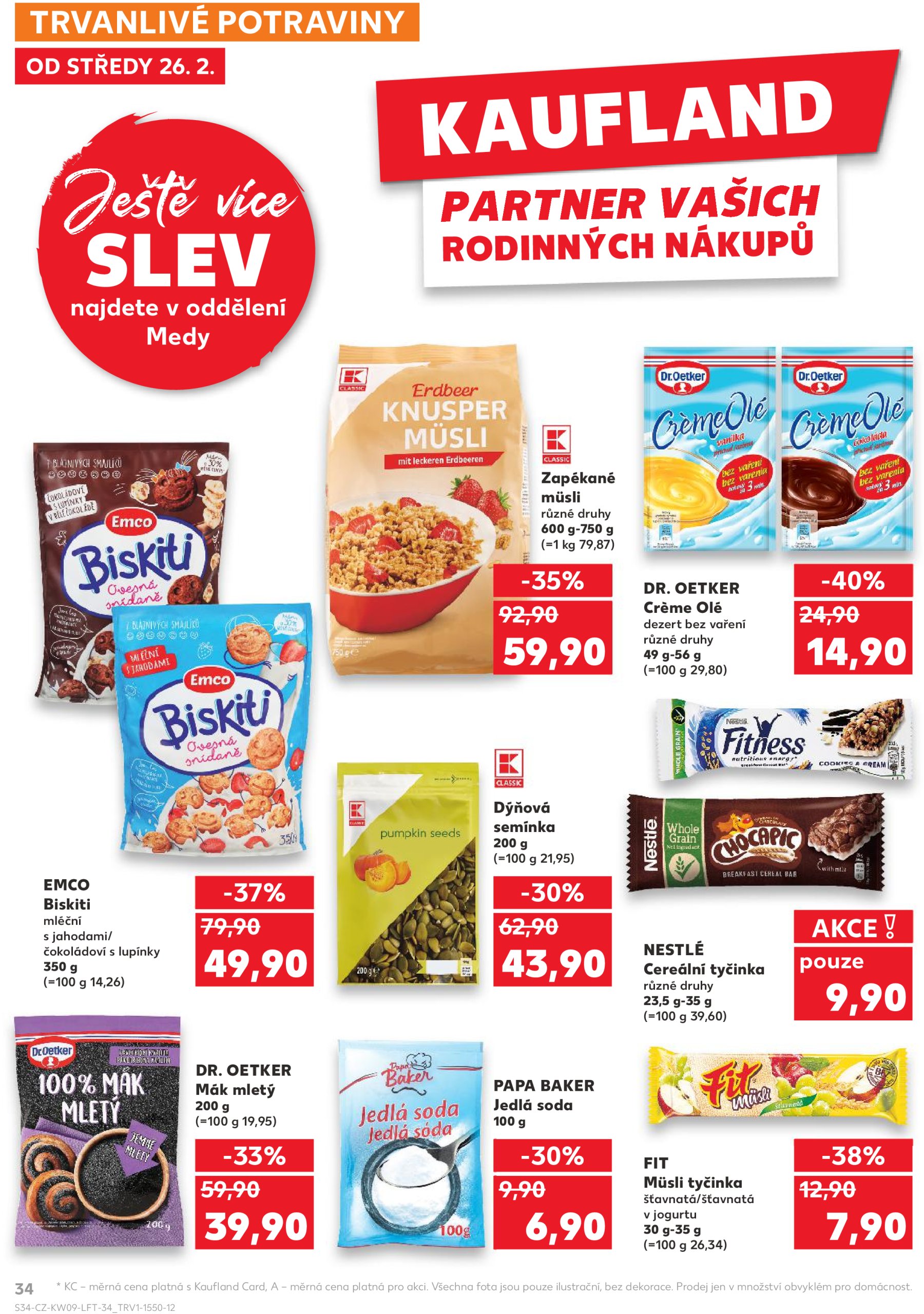 kaufland - Leták Kaufland Kolín od 26.02. do 04.03. - page: 34 kaufland - Leták Kaufland Kolín od 26.02. do 04.03. - page: 34