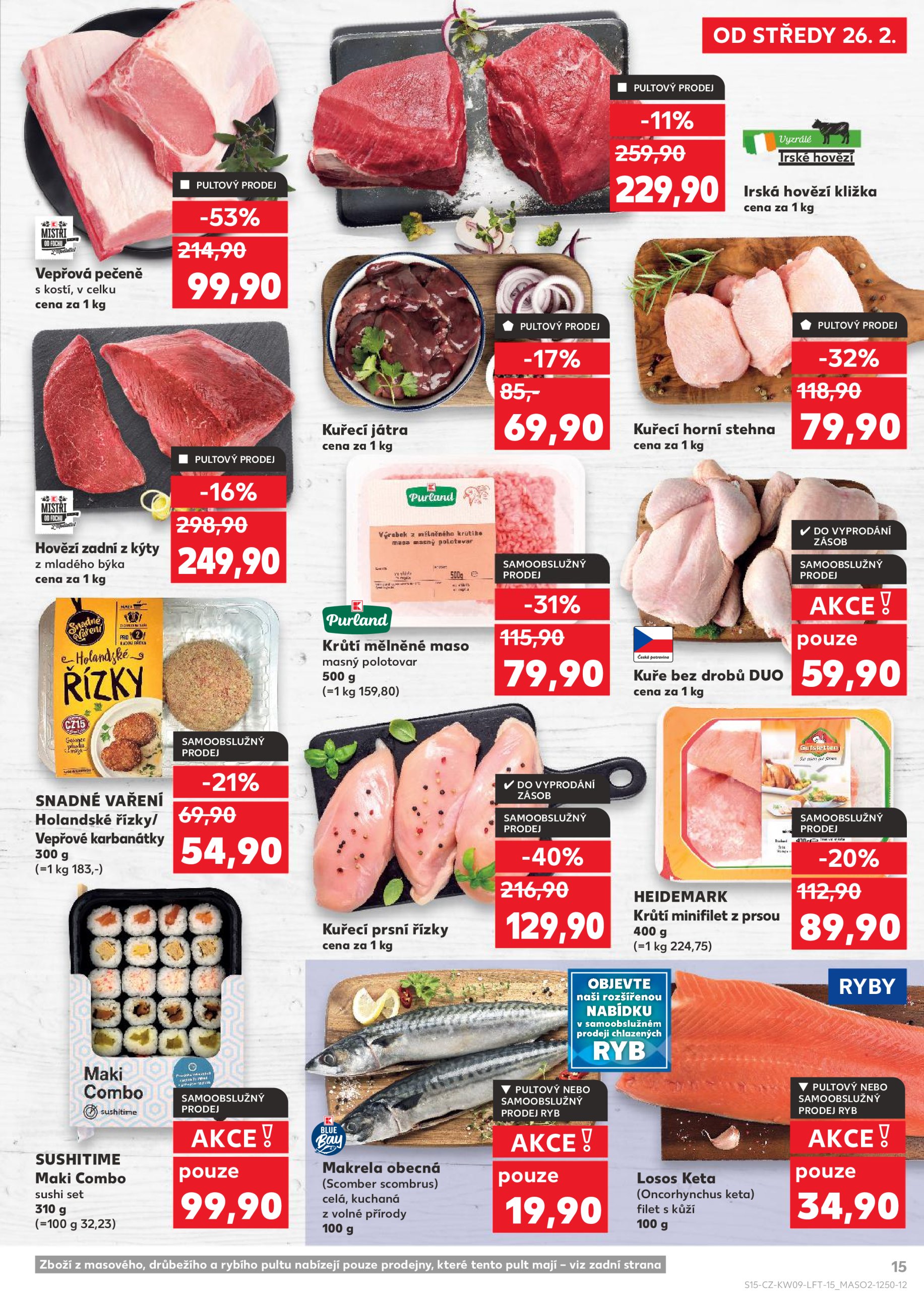 kaufland - Leták Kaufland Kolín od 26.02. do 04.03. - page: 15 kaufland - Leták Kaufland Kolín od 26.02. do 04.03. - page: 15