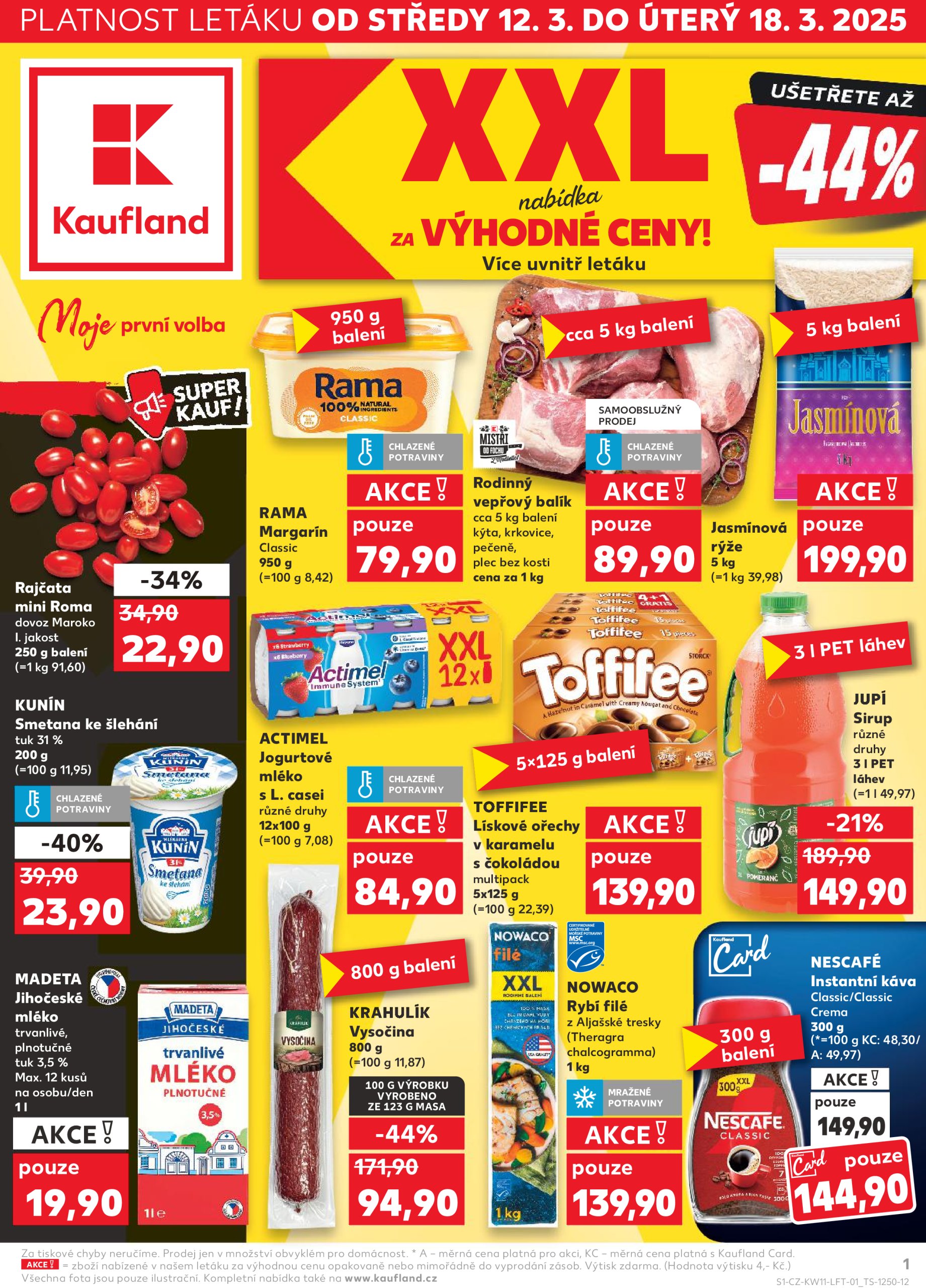 kaufland - Leták Kaufland Kolín od 12.03. do 18.03.