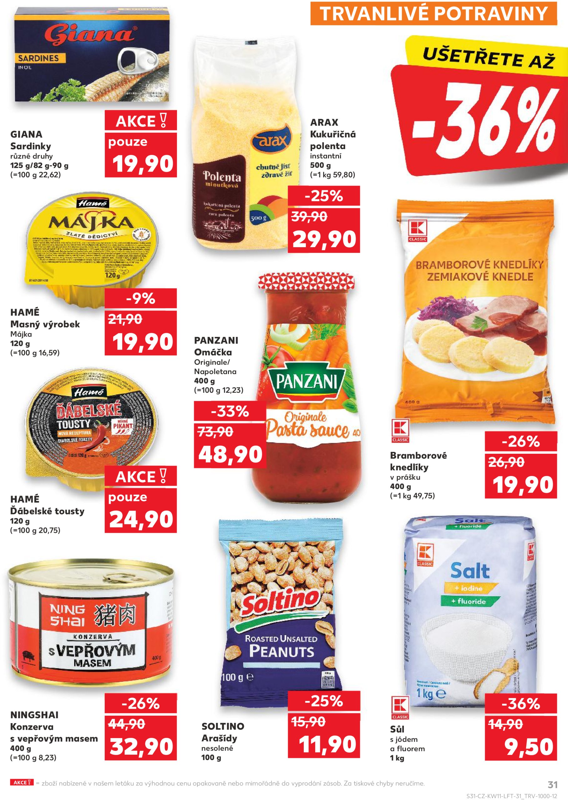 kaufland - Leták Kaufland Ostrava od 12.03. do 18.03. - page: 31