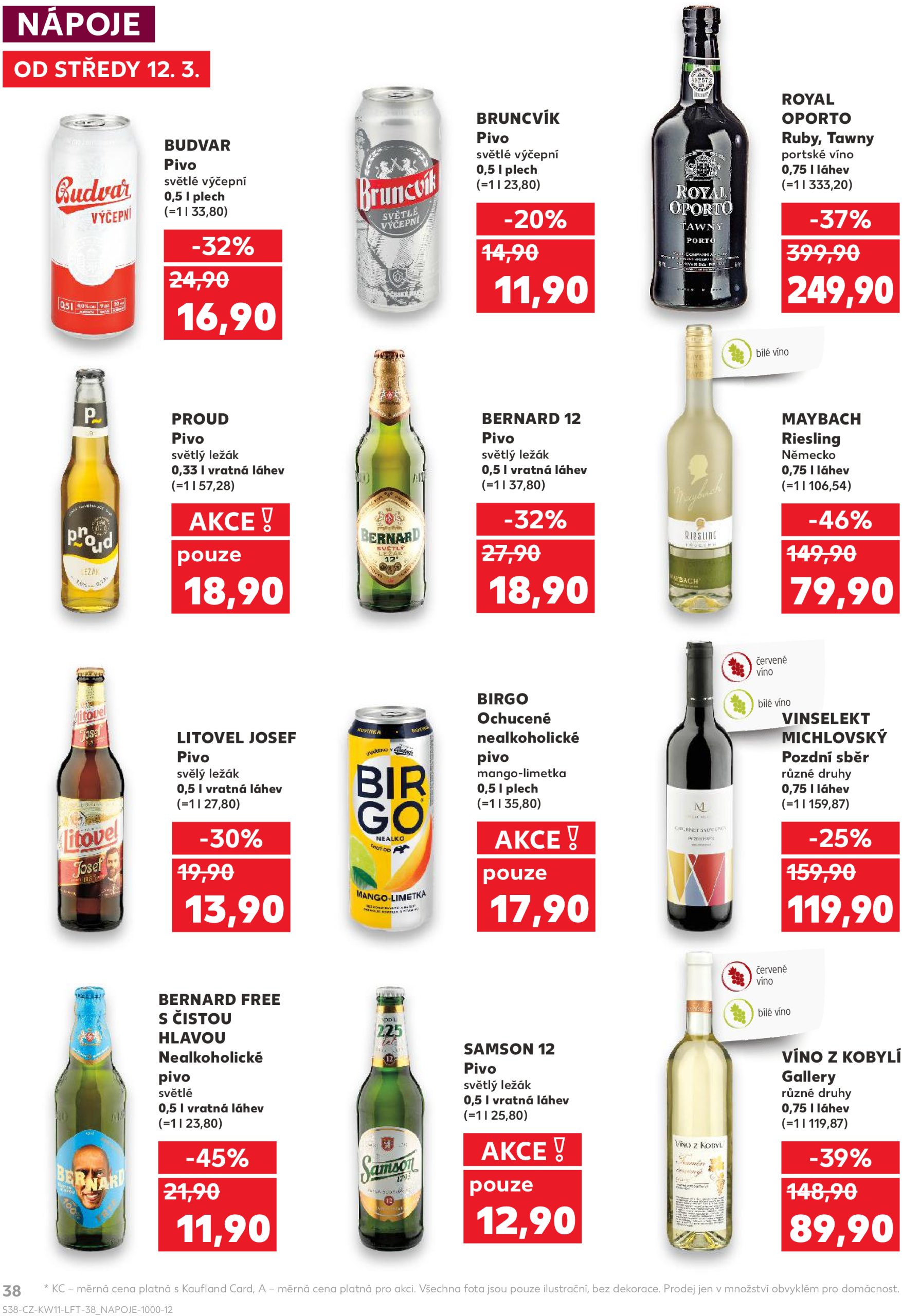 kaufland - Leták Kaufland Ostrava od 12.03. do 18.03. - page: 38