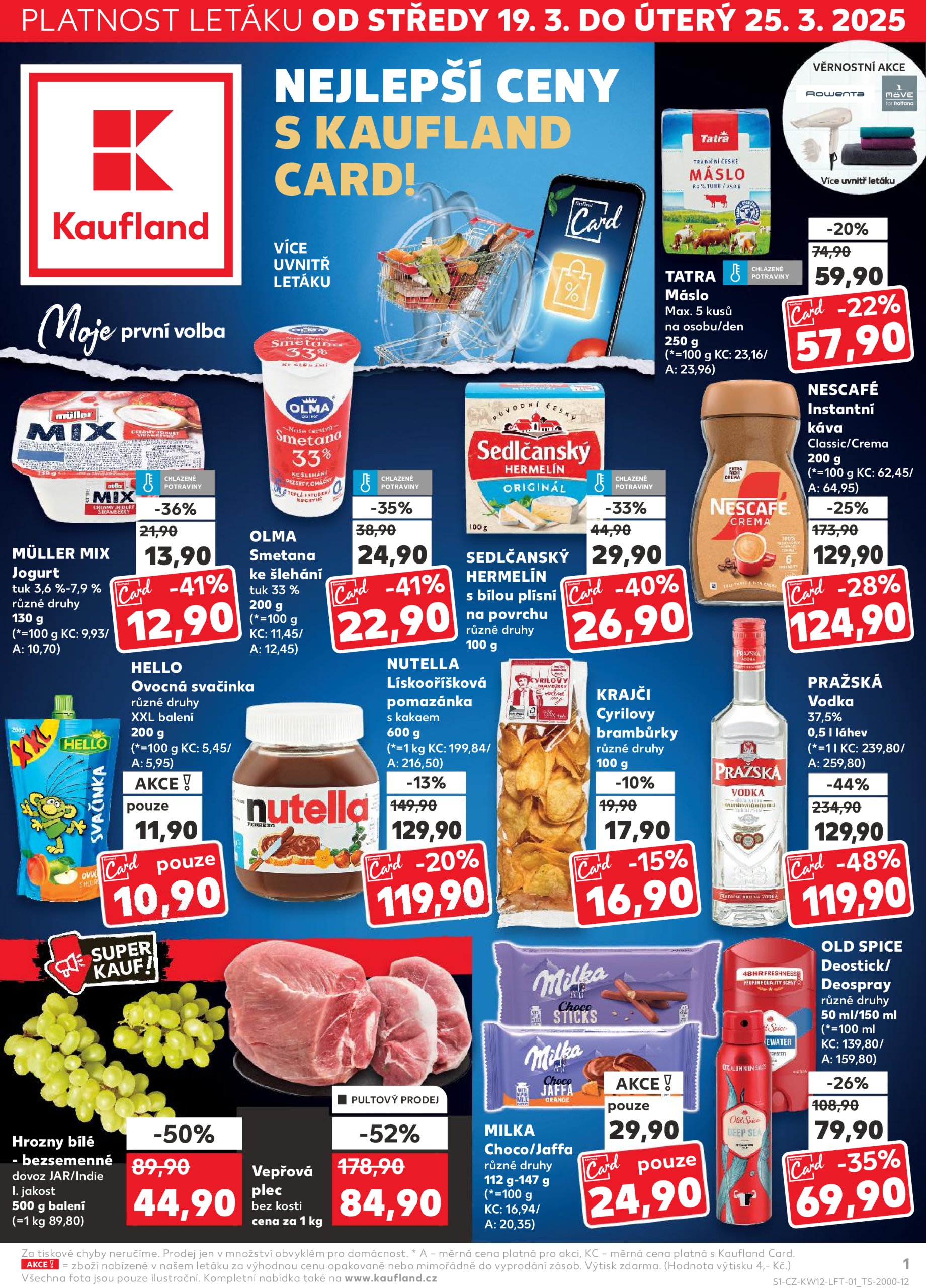 kaufland - Leták Kaufland Karviná od 19.03. do 25.03.