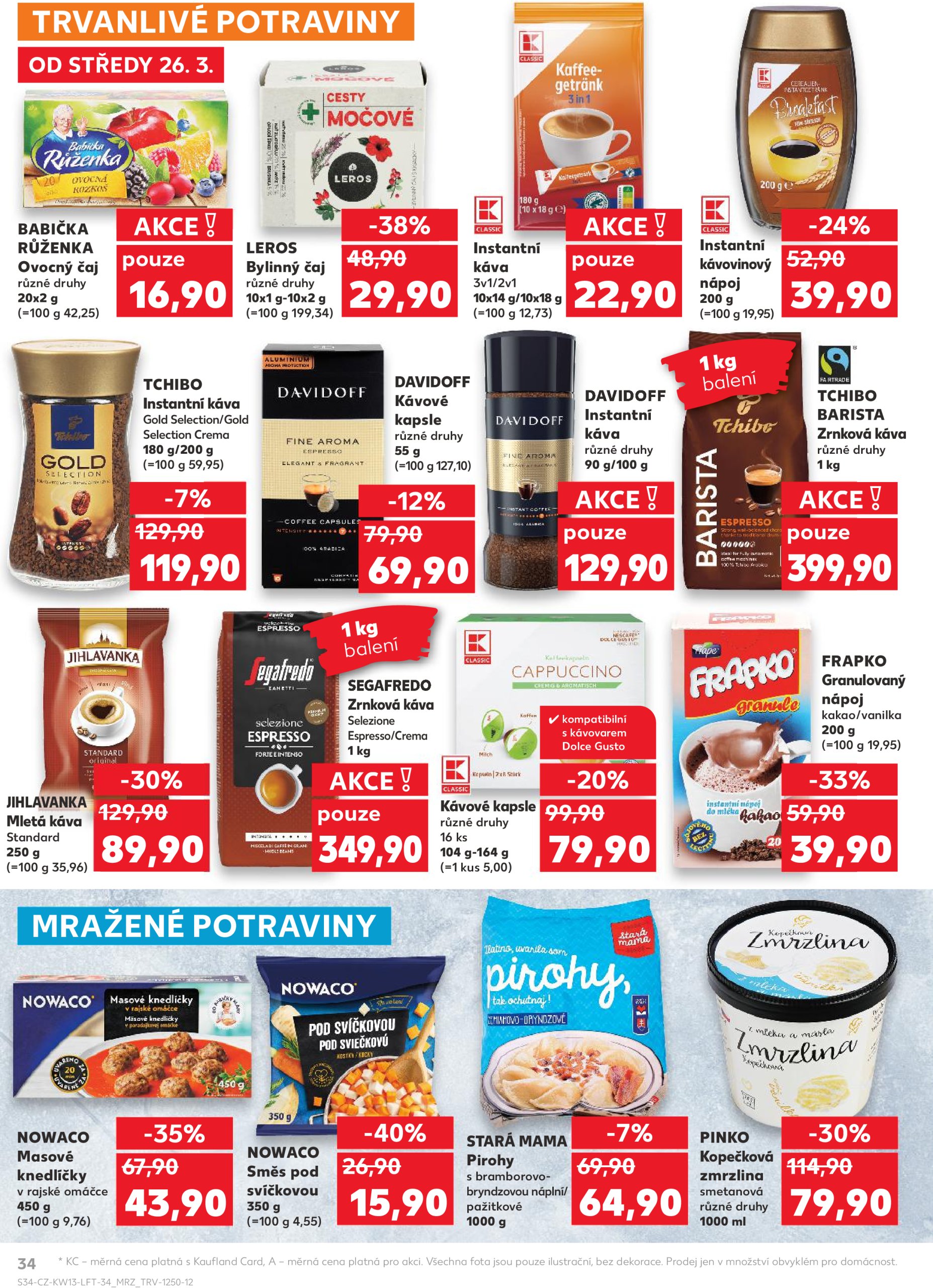 kaufland - Leták Kaufland Praha 4 od 26.03. do 01.04. - page: 34