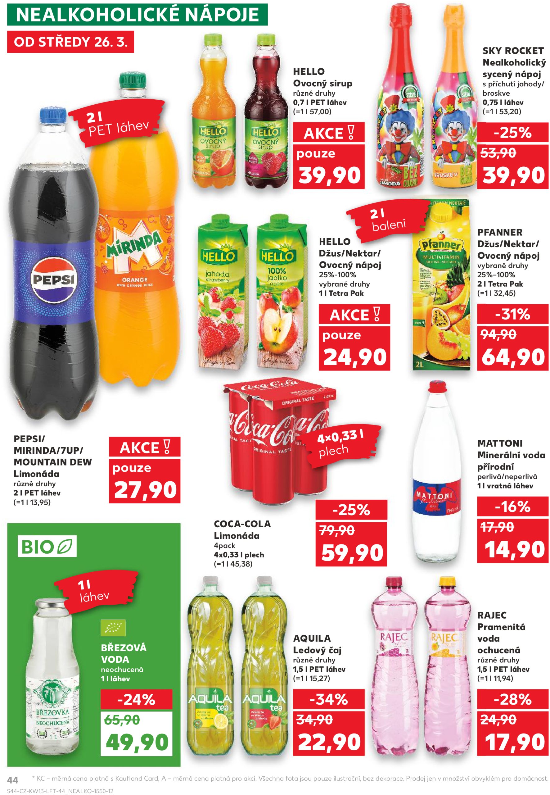 kaufland - Leták Kaufland Praha 4 od 26.03. do 01.04. - page: 44