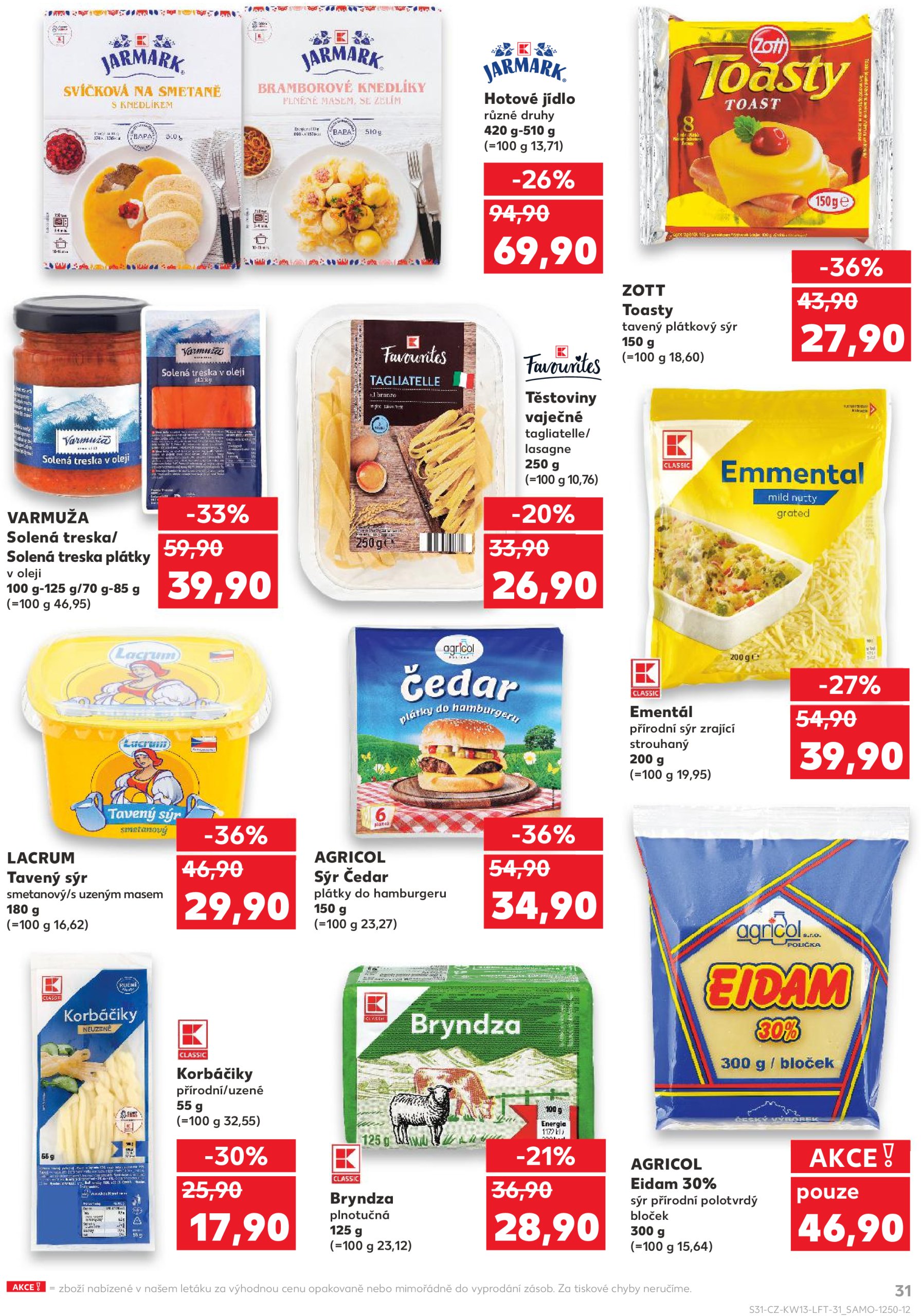 kaufland - Leták Kaufland Praha 4 od 26.03. do 01.04. - page: 31