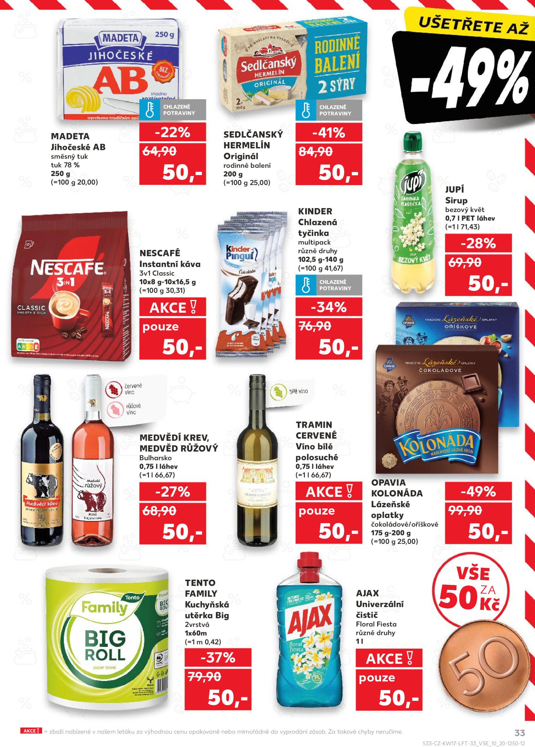 kaufland - Leták Kaufland - Ostrava od 22.04. do 29.04. - page: 33 kaufland - Leták Kaufland - Ostrava od 22.04. do 29.04. - page: 33