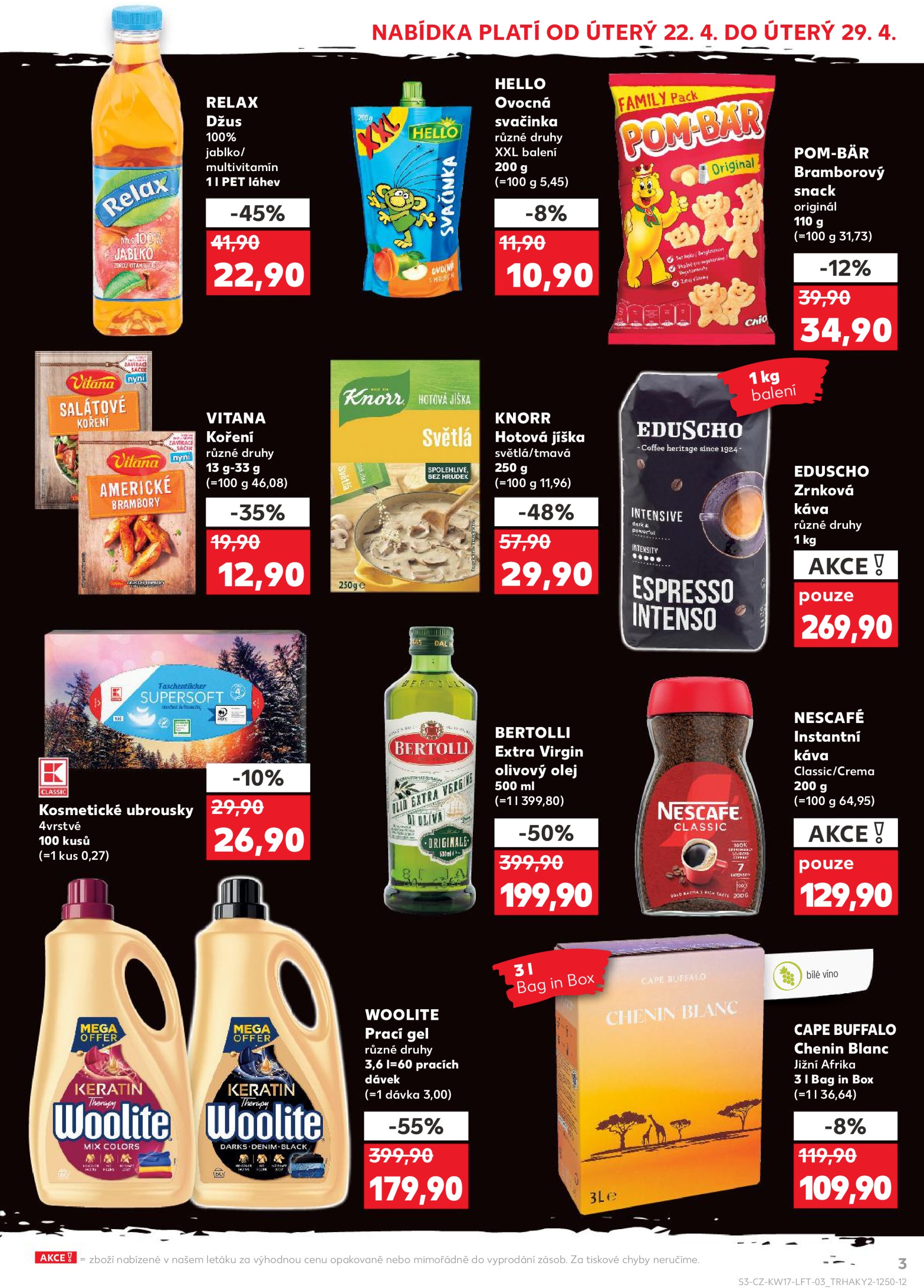 kaufland - Leták Kaufland - Ostrava od 22.04. do 29.04. - page: 3 kaufland - Leták Kaufland - Ostrava od 22.04. do 29.04. - page: 3