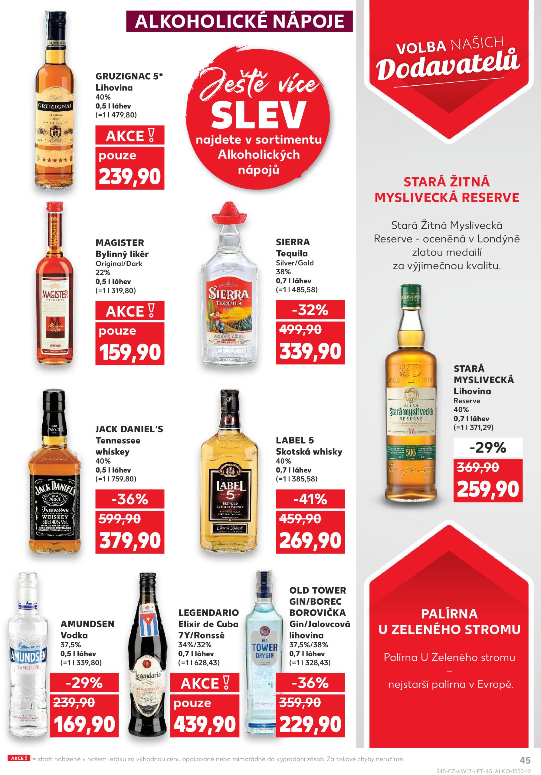 kaufland - Leták Kaufland - Ostrava od 22.04. do 29.04. - page: 45 kaufland - Leták Kaufland - Ostrava od 22.04. do 29.04. - page: 45