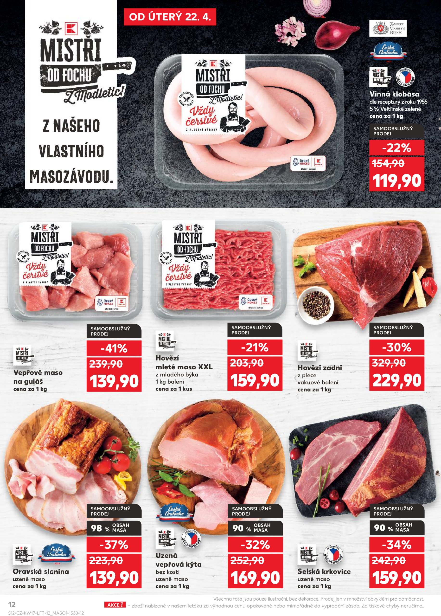kaufland - Leták Kaufland - Praha 4 od 22.04. do 29.04. - page: 12 kaufland - Leták Kaufland - Praha 4 od 22.04. do 29.04. - page: 12