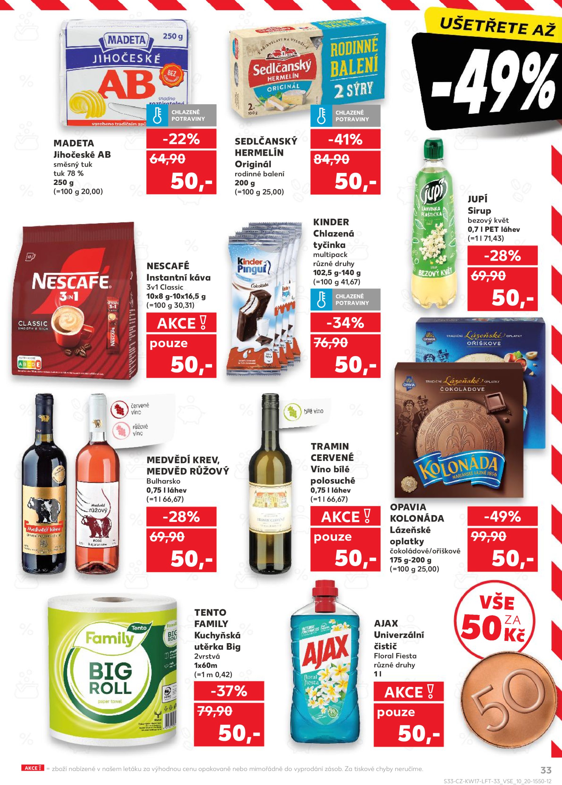 kaufland - Leták Kaufland - Brno od 22.04. do 29.04. - page: 33 kaufland - Leták Kaufland - Brno od 22.04. do 29.04. - page: 33