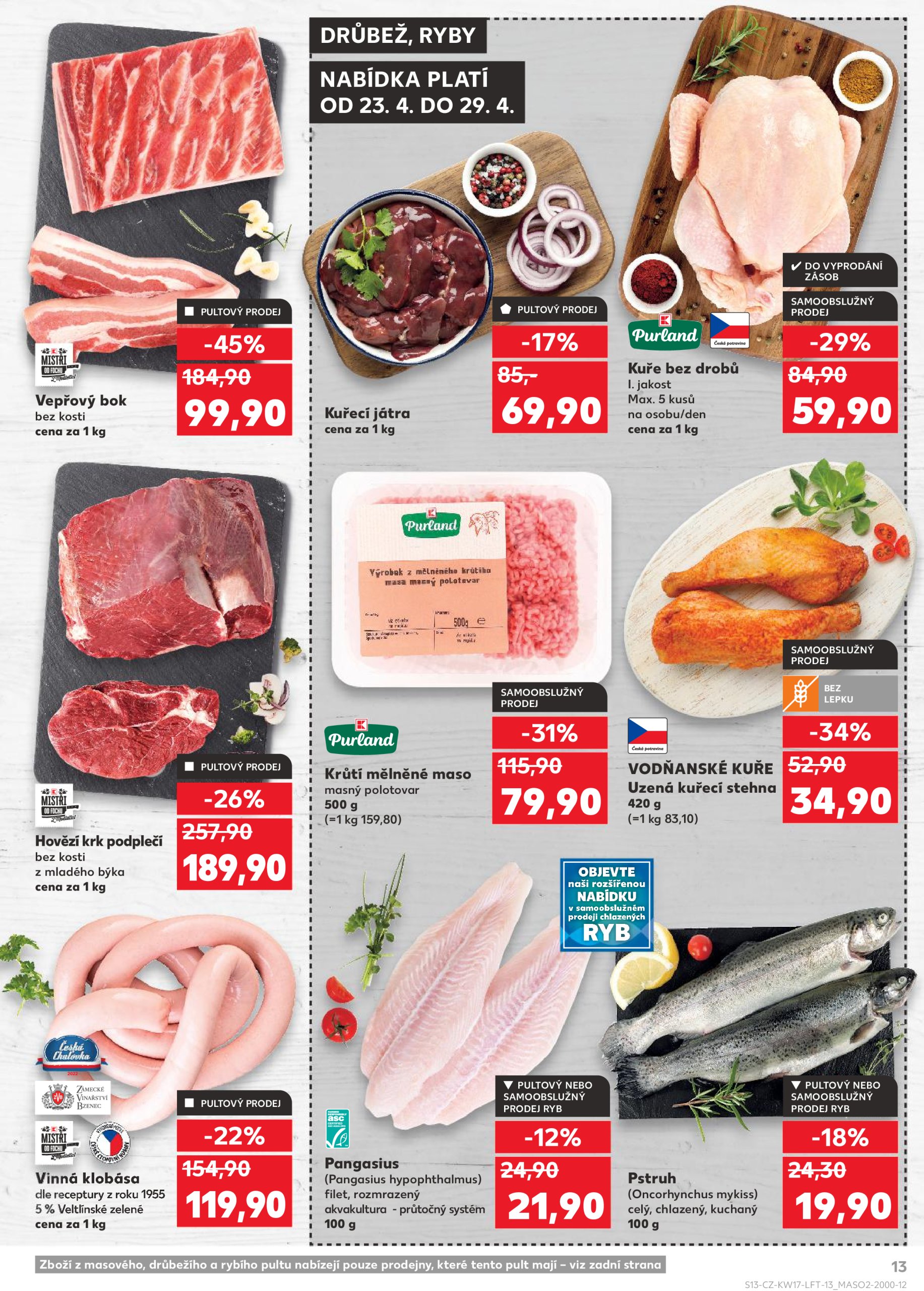 kaufland - Leták Kaufland - Karviná od 22.04. do 29.04. - page: 13 kaufland - Leták Kaufland - Karviná od 22.04. do 29.04. - page: 13