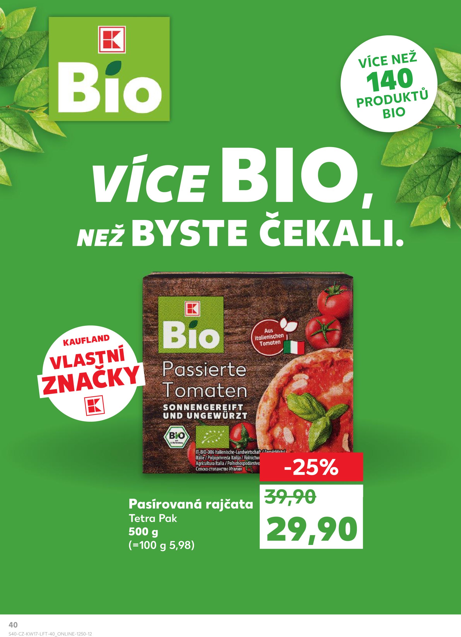 kaufland - Leták Kaufland - Karviná od 22.04. do 29.04. - page: 40 kaufland - Leták Kaufland - Karviná od 22.04. do 29.04. - page: 40
