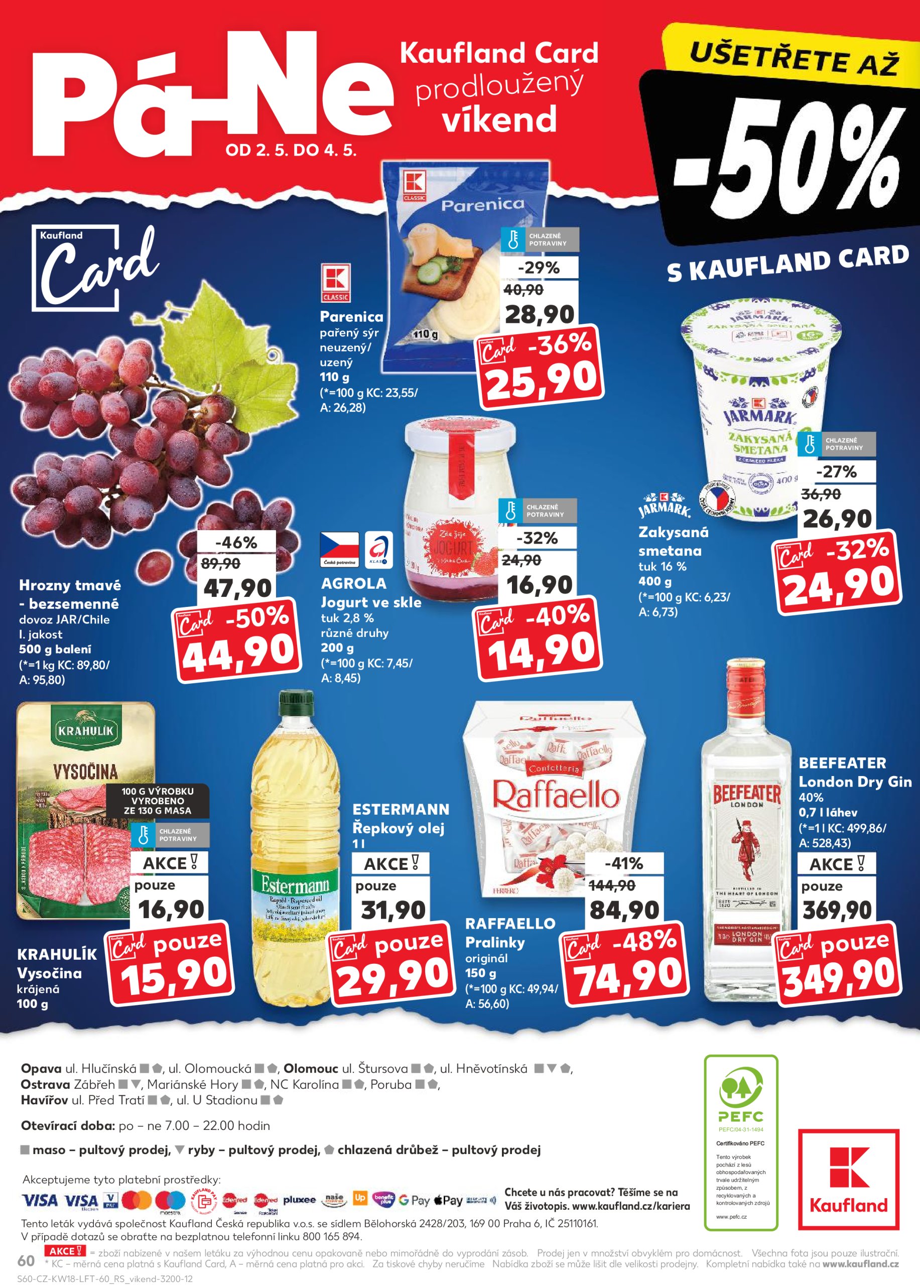 kaufland - Leták Kaufland Ostrava od 30.04. do 06.05. - page: 60 kaufland - Leták Kaufland Ostrava od 30.04. do 06.05. - page: 60