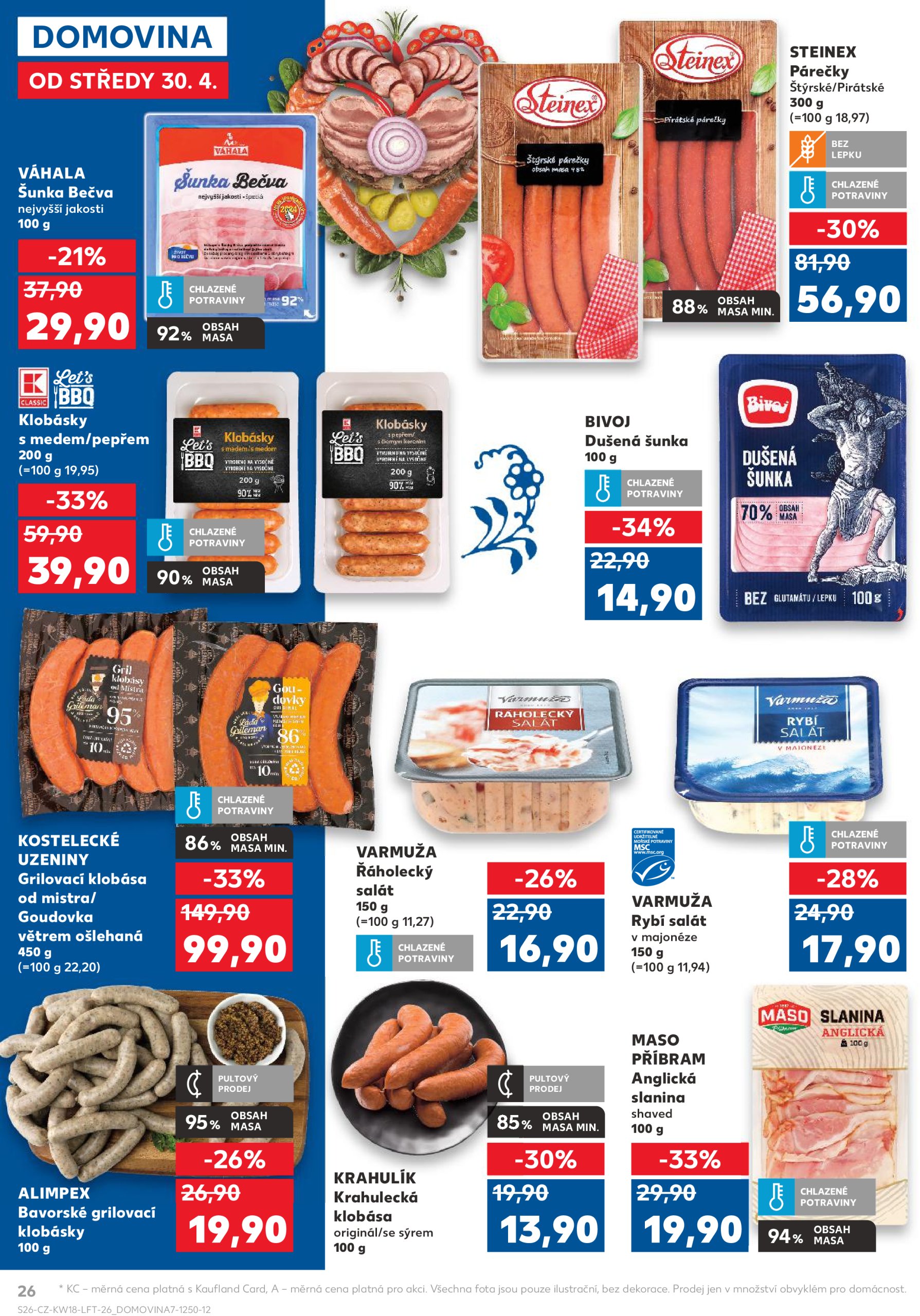 kaufland - Leták Kaufland Karviná od 30.04. do 06.05. - page: 26 kaufland - Leták Kaufland Karviná od 30.04. do 06.05. - page: 26