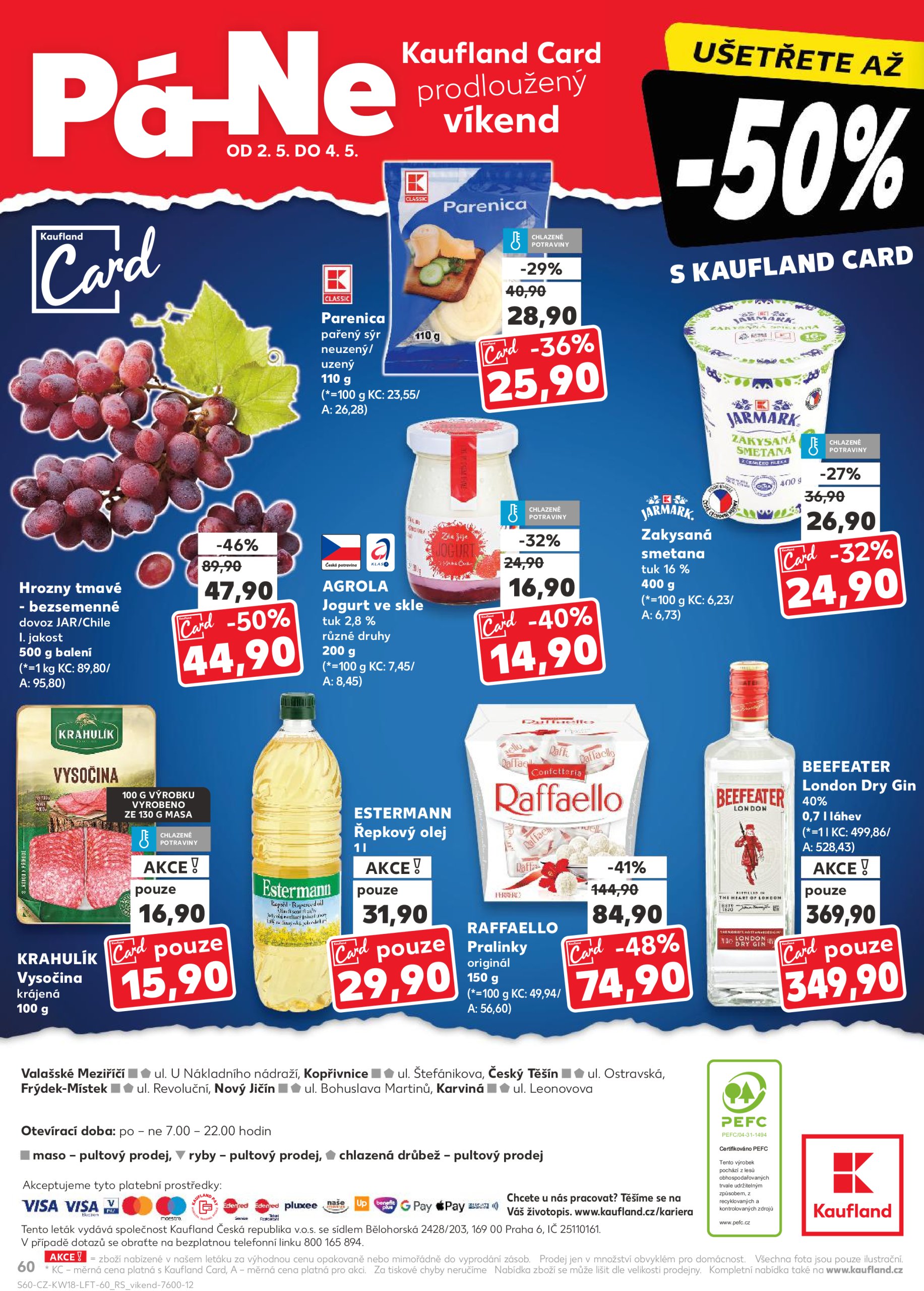 kaufland - Leták Kaufland Karviná od 30.04. do 06.05. - page: 60 kaufland - Leták Kaufland Karviná od 30.04. do 06.05. - page: 60