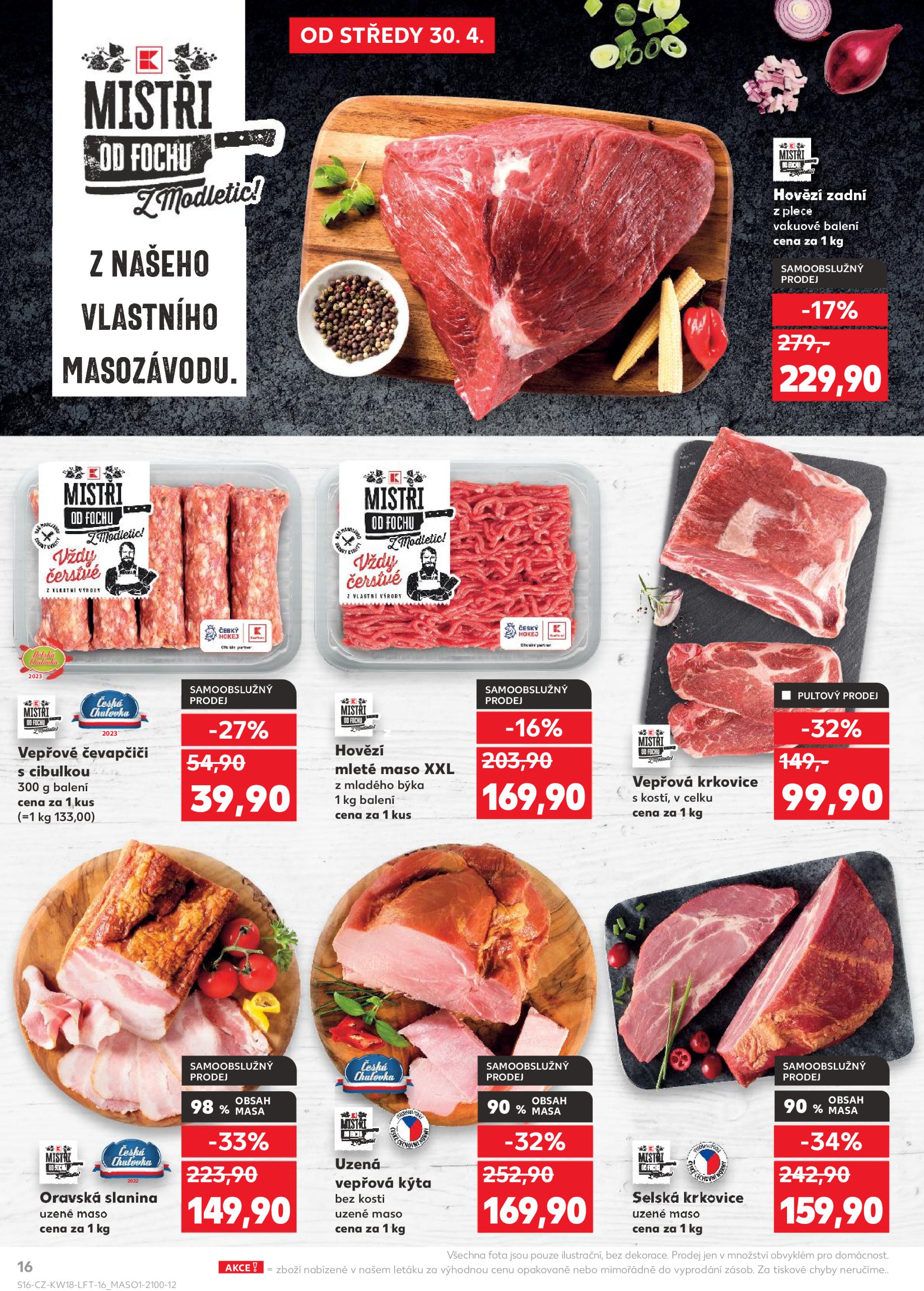 kaufland - Leták Kaufland Brno od 30.04. do 06.05. - page: 16