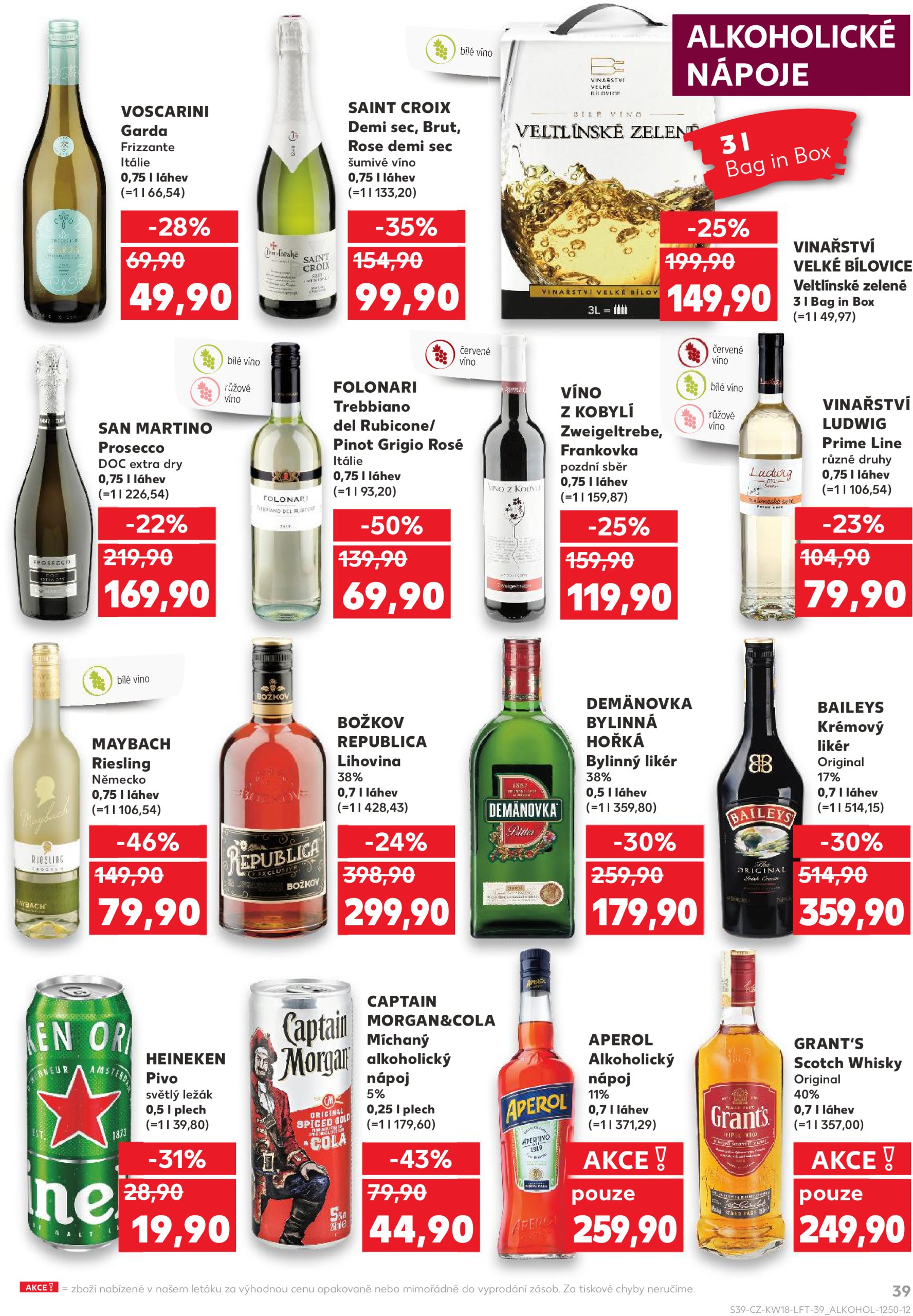 kaufland - Leták Kaufland Kolín od 30.04. do 06.05. - page: 39 kaufland - Leták Kaufland Kolín od 30.04. do 06.05. - page: 39