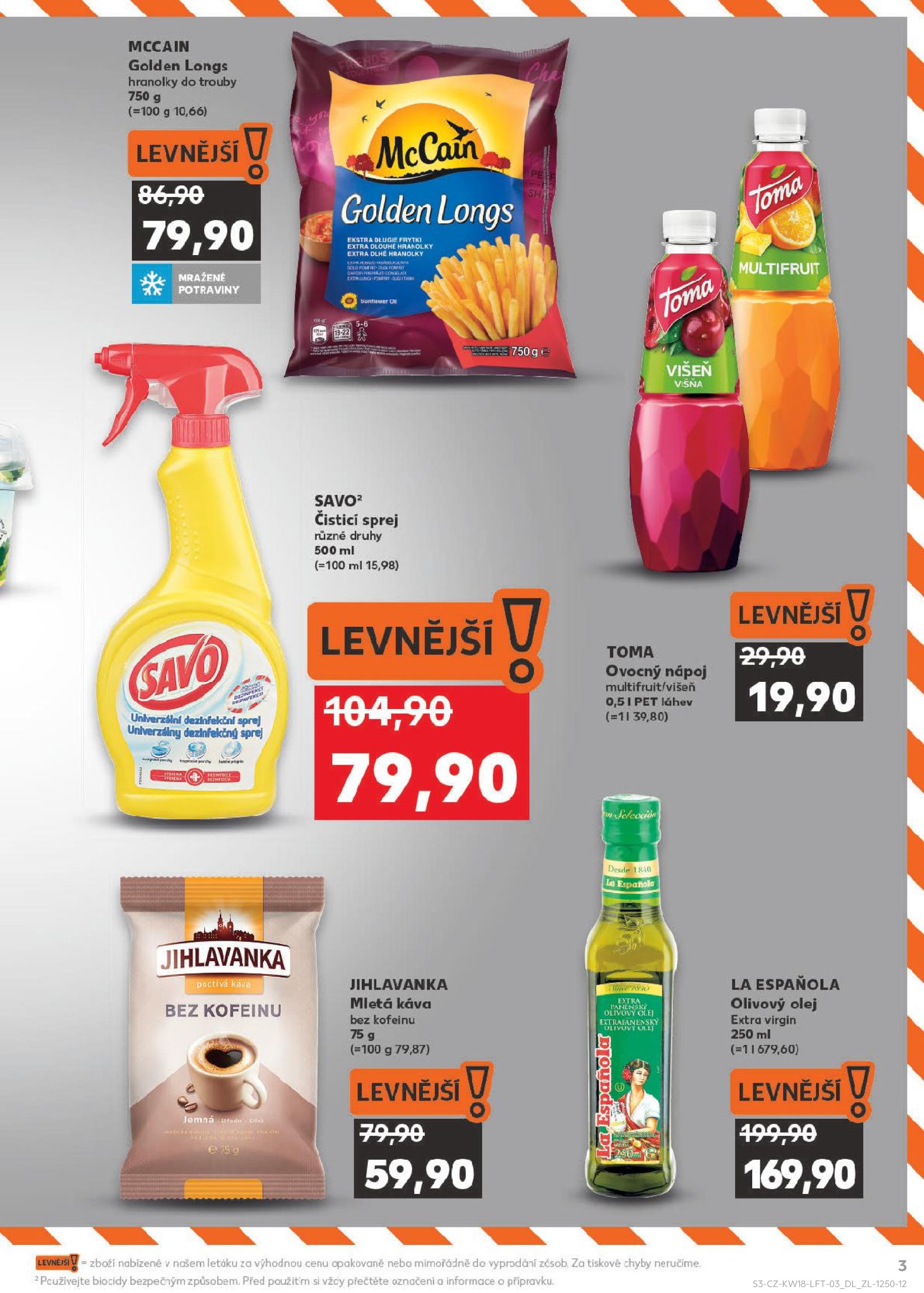 kaufland - Leták Kaufland Kolín od 30.04. do 06.05. - page: 3 kaufland - Leták Kaufland Kolín od 30.04. do 06.05. - page: 3