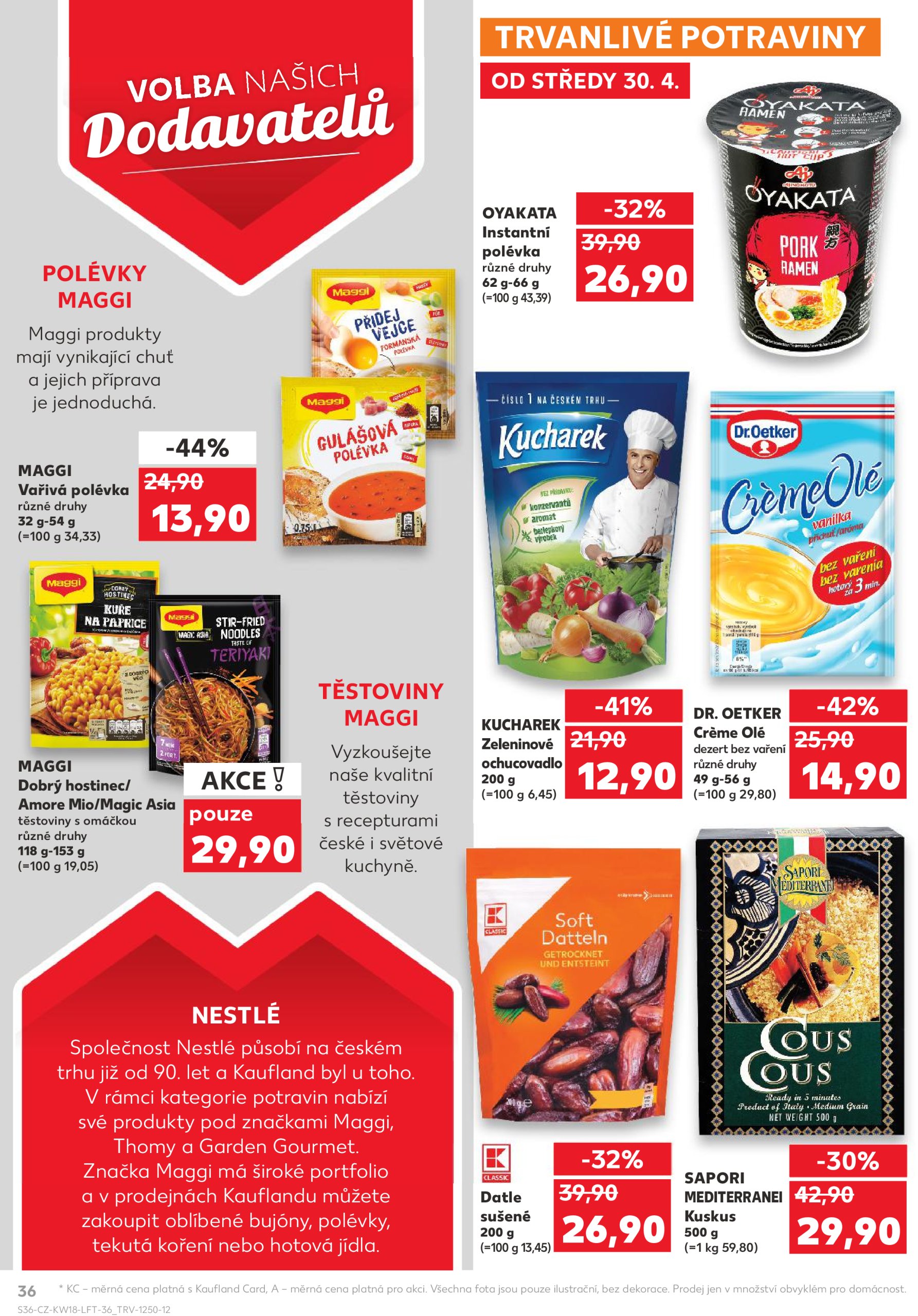 kaufland - Leták Kaufland Kolín od 30.04. do 06.05. - page: 36 kaufland - Leták Kaufland Kolín od 30.04. do 06.05. - page: 36