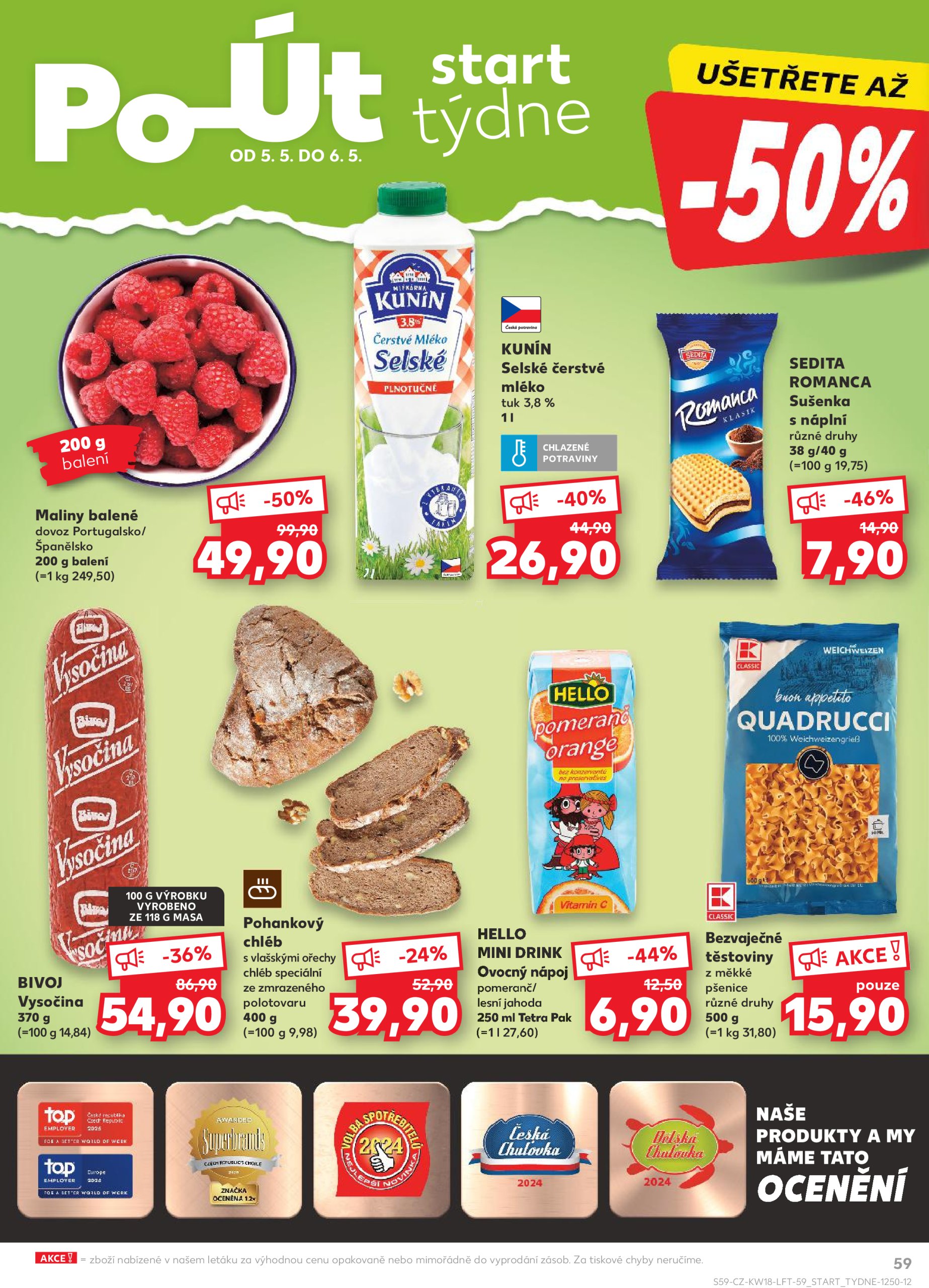 kaufland - Leták Kaufland Praha 4 od 30.04. do 06.05. - page: 59 kaufland - Leták Kaufland Praha 4 od 30.04. do 06.05. - page: 59