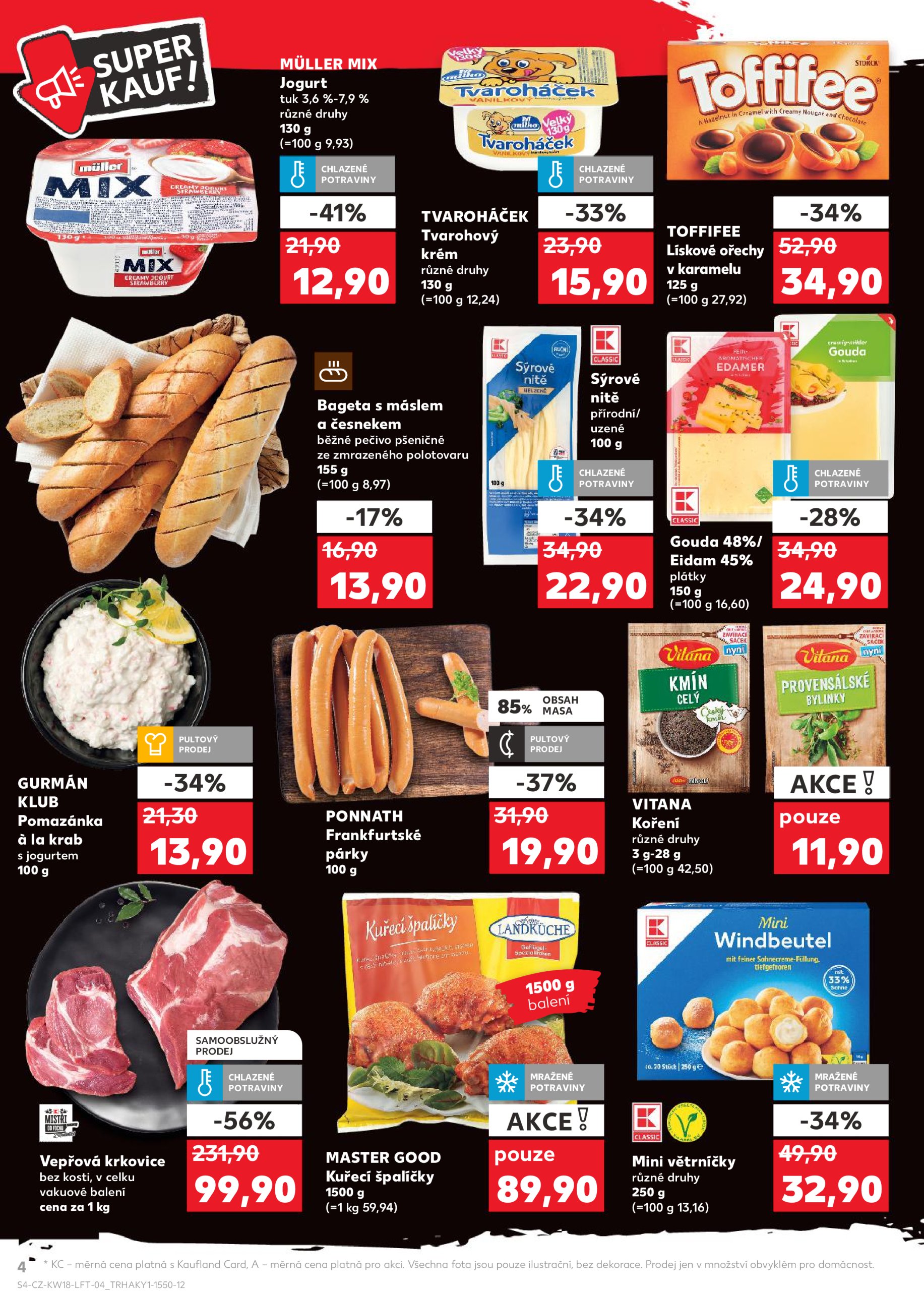 kaufland - Leták Kaufland Praha 4 od 30.04. do 06.05. - page: 4 kaufland - Leták Kaufland Praha 4 od 30.04. do 06.05. - page: 4