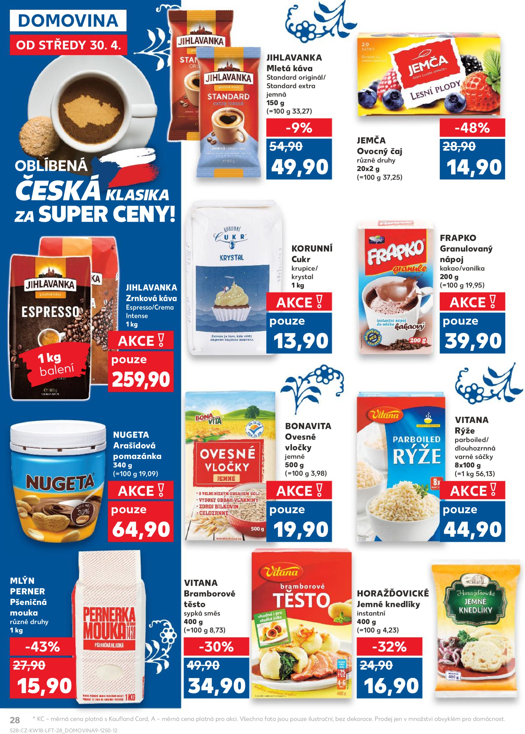 kaufland - Leták Kaufland Praha 4 od 30.04. do 06.05. - page: 28 kaufland - Leták Kaufland Praha 4 od 30.04. do 06.05. - page: 28