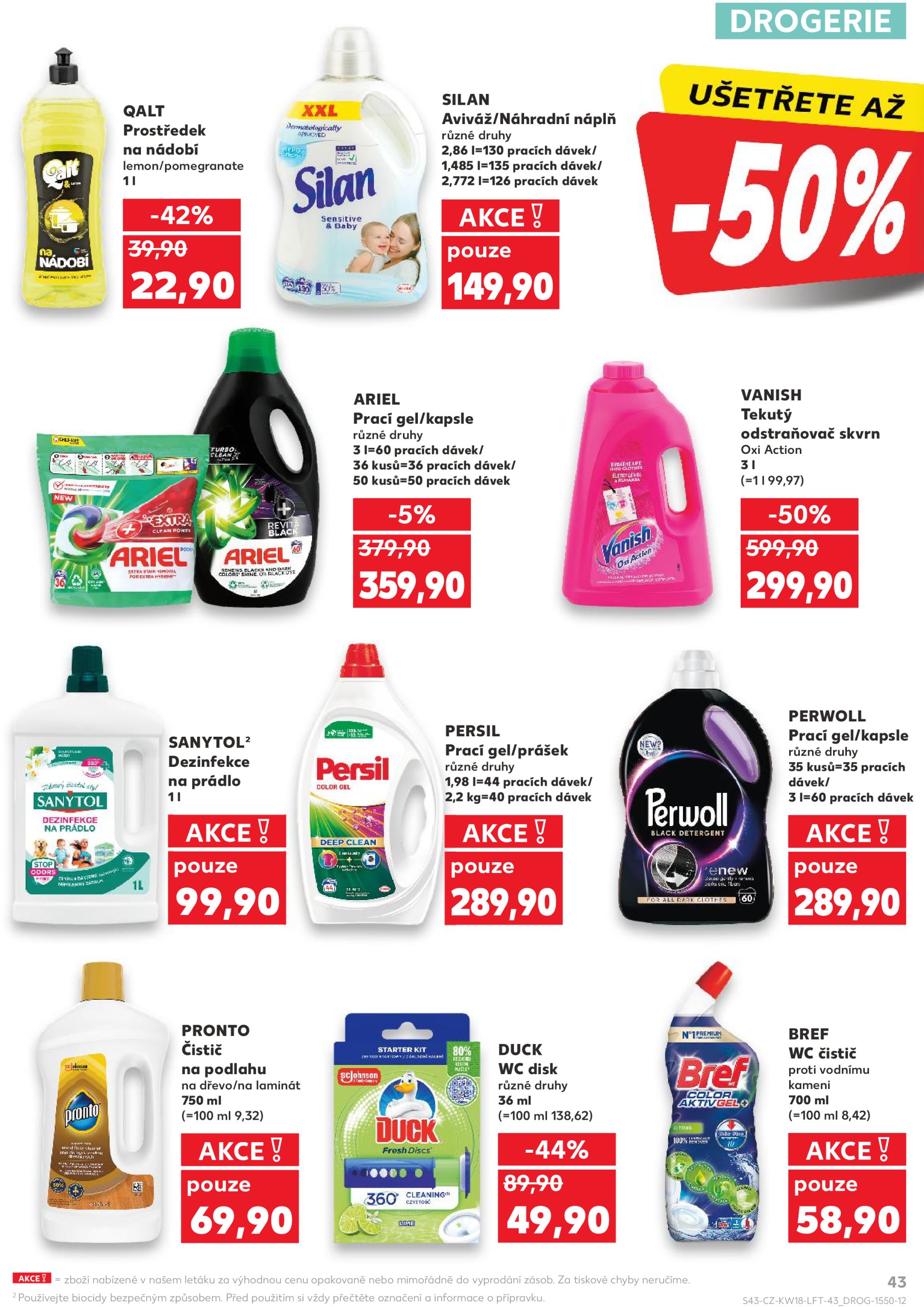 kaufland - Leták Kaufland Praha 4 od 30.04. do 06.05. - page: 43 kaufland - Leták Kaufland Praha 4 od 30.04. do 06.05. - page: 43