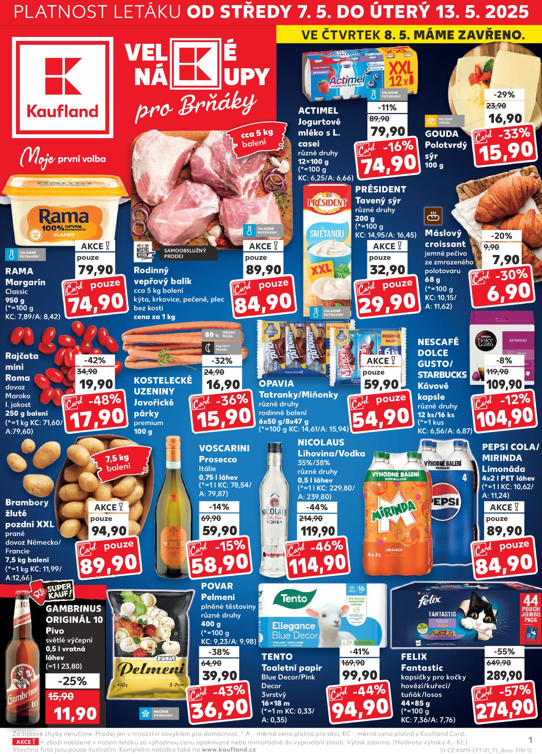 kaufland - Leták Kaufland Brno od 07.05. do 13.05. - page: 1 kaufland - Leták Kaufland Brno od 07.05. do 13.05. - page: 1
