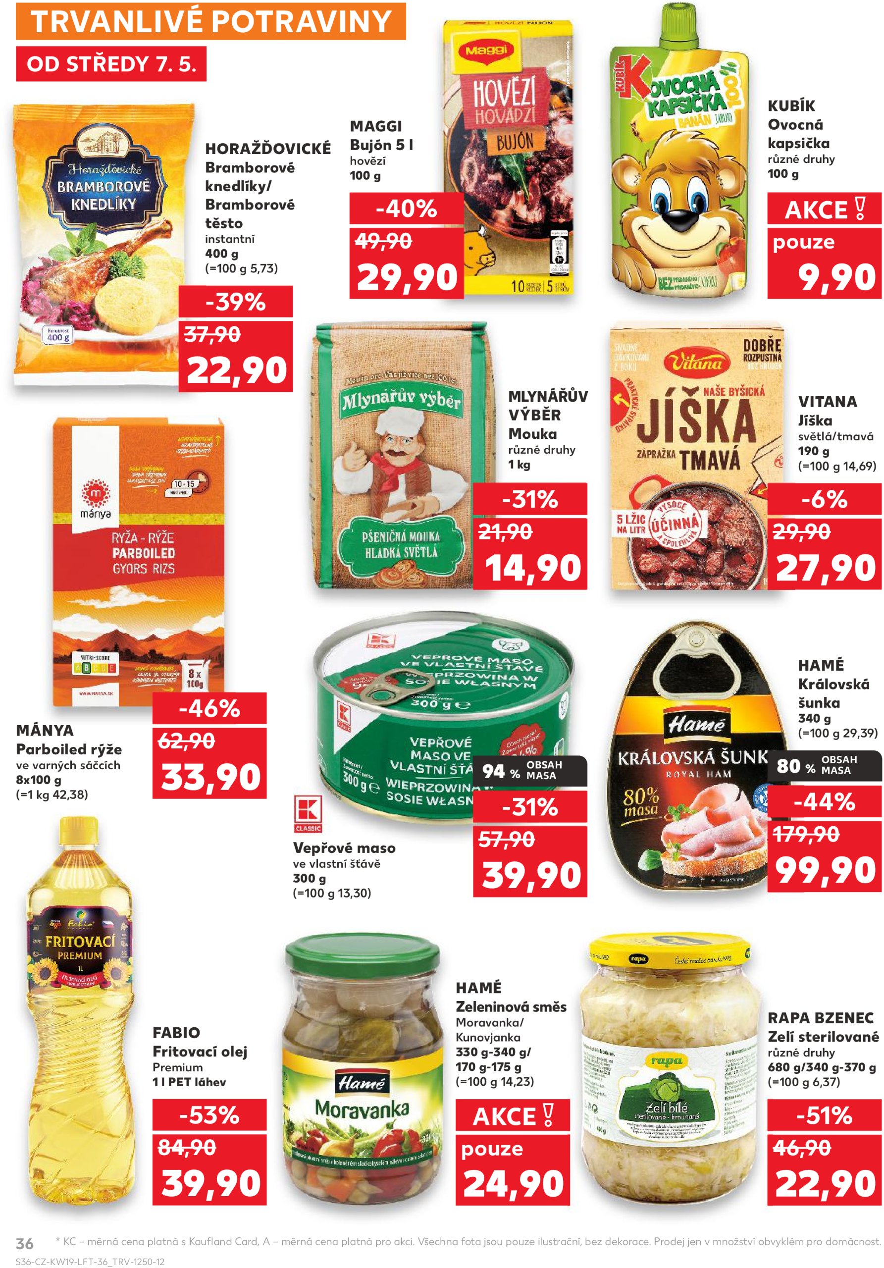 kaufland - Leták Kaufland Brno od 07.05. do 13.05. - page: 36 kaufland - Leták Kaufland Brno od 07.05. do 13.05. - page: 36