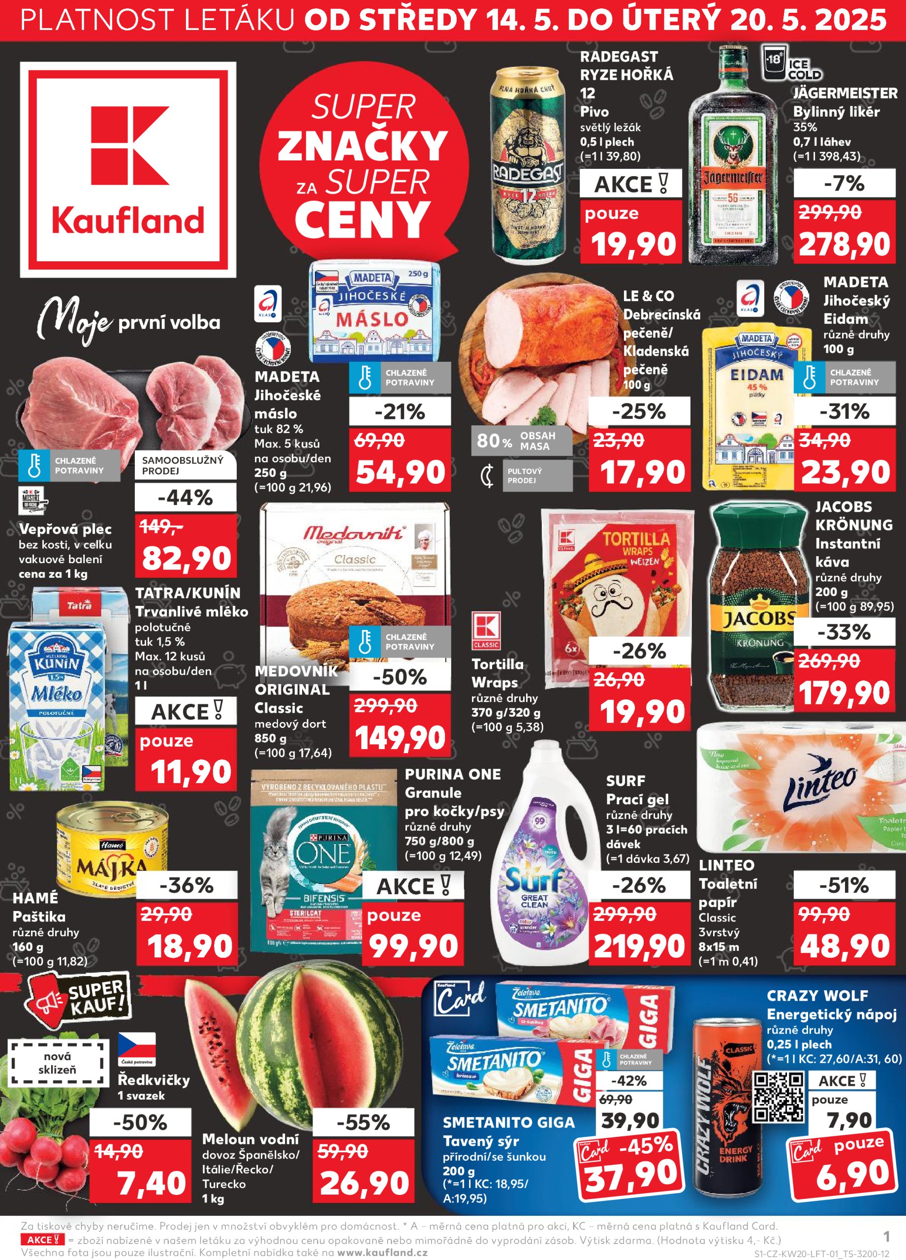 kaufland - Leták Kaufland Ostrava od 14.05. do 20.05.