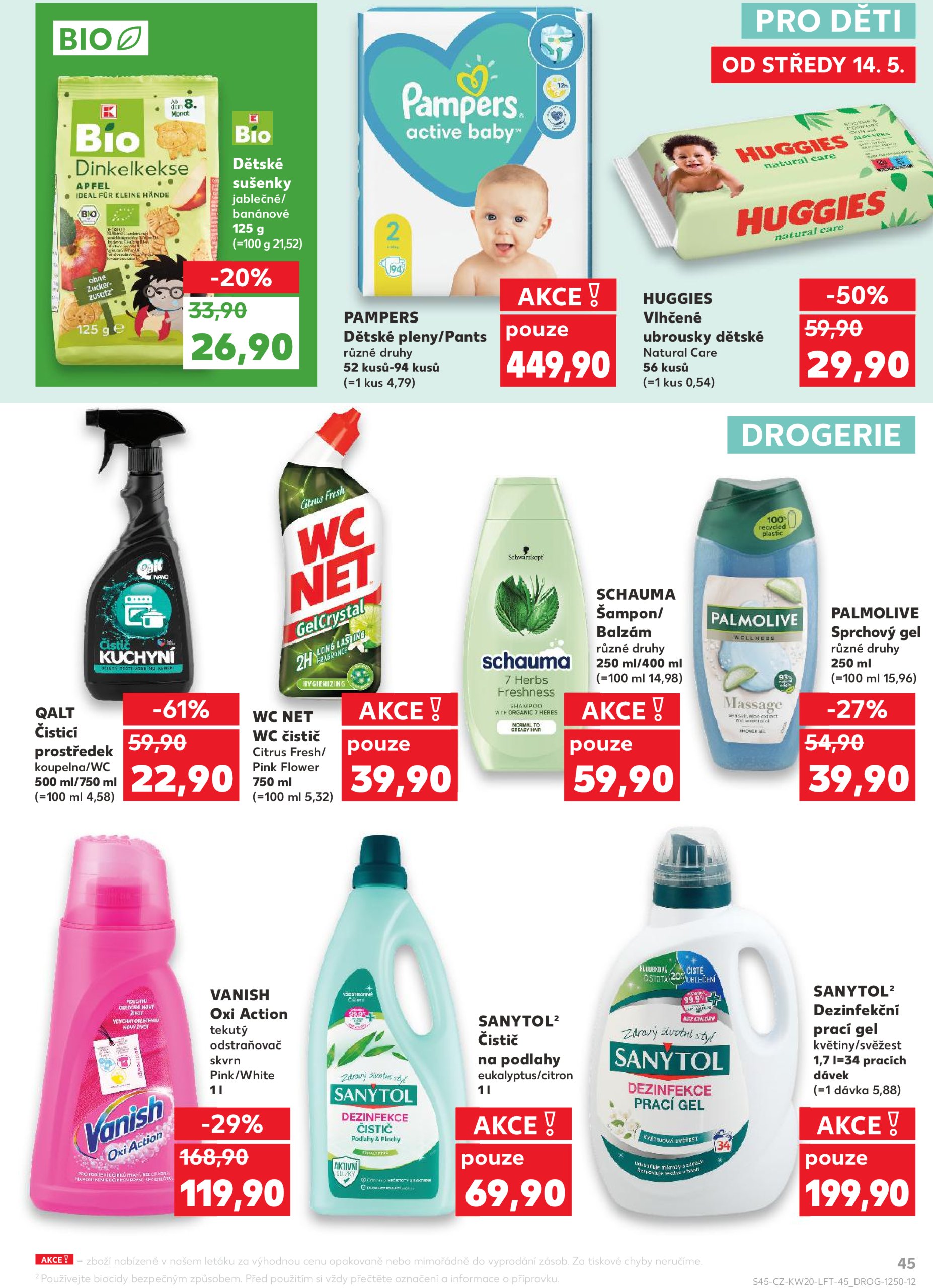 kaufland - Leták Kaufland Brno od 14.05. do 20.05. - page: 45 kaufland - Leták Kaufland Brno od 14.05. do 20.05. - page: 45
