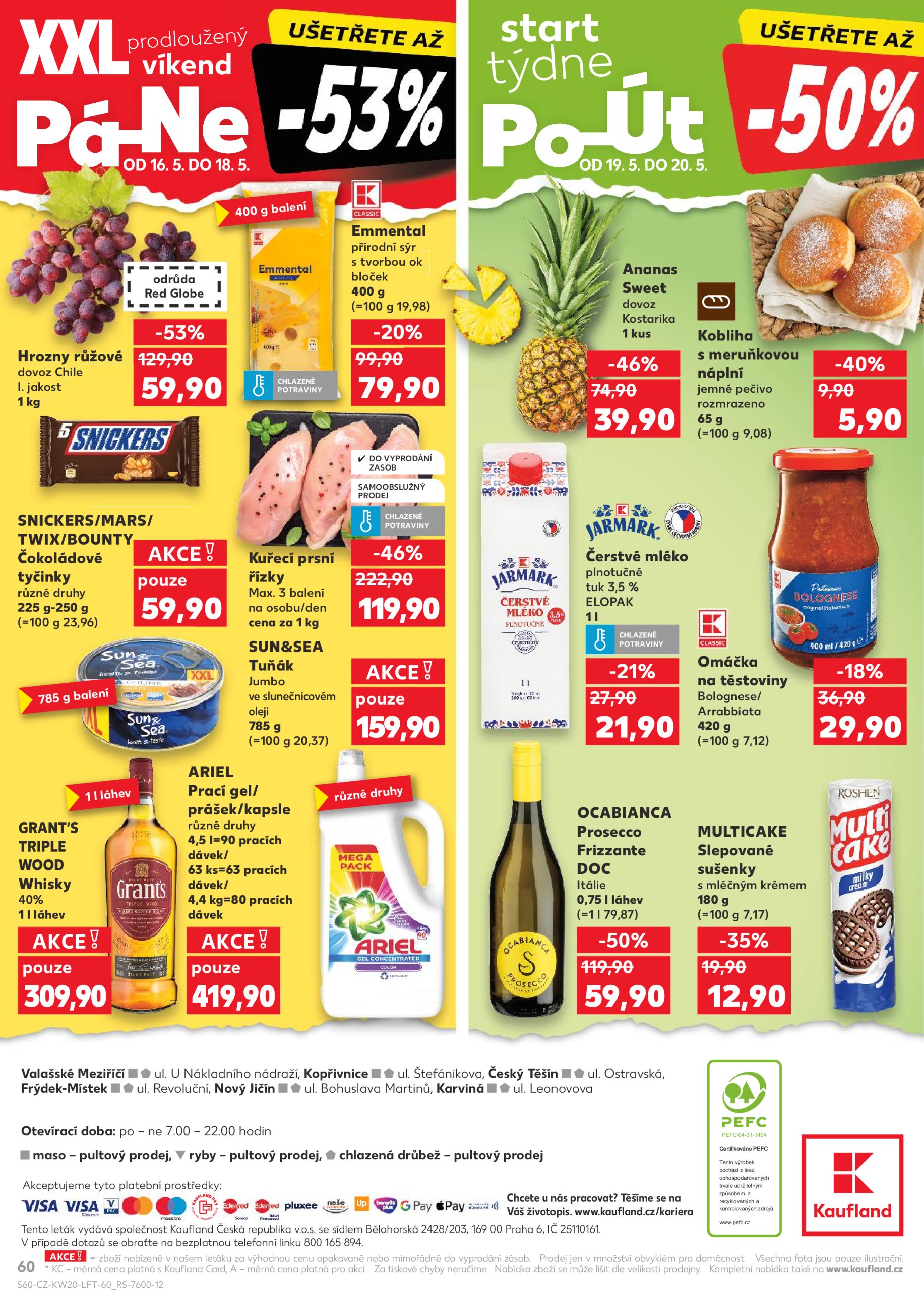 kaufland - Leták Kaufland Karviná od 14.05. do 20.05. - page: 60 kaufland - Leták Kaufland Karviná od 14.05. do 20.05. - page: 60
