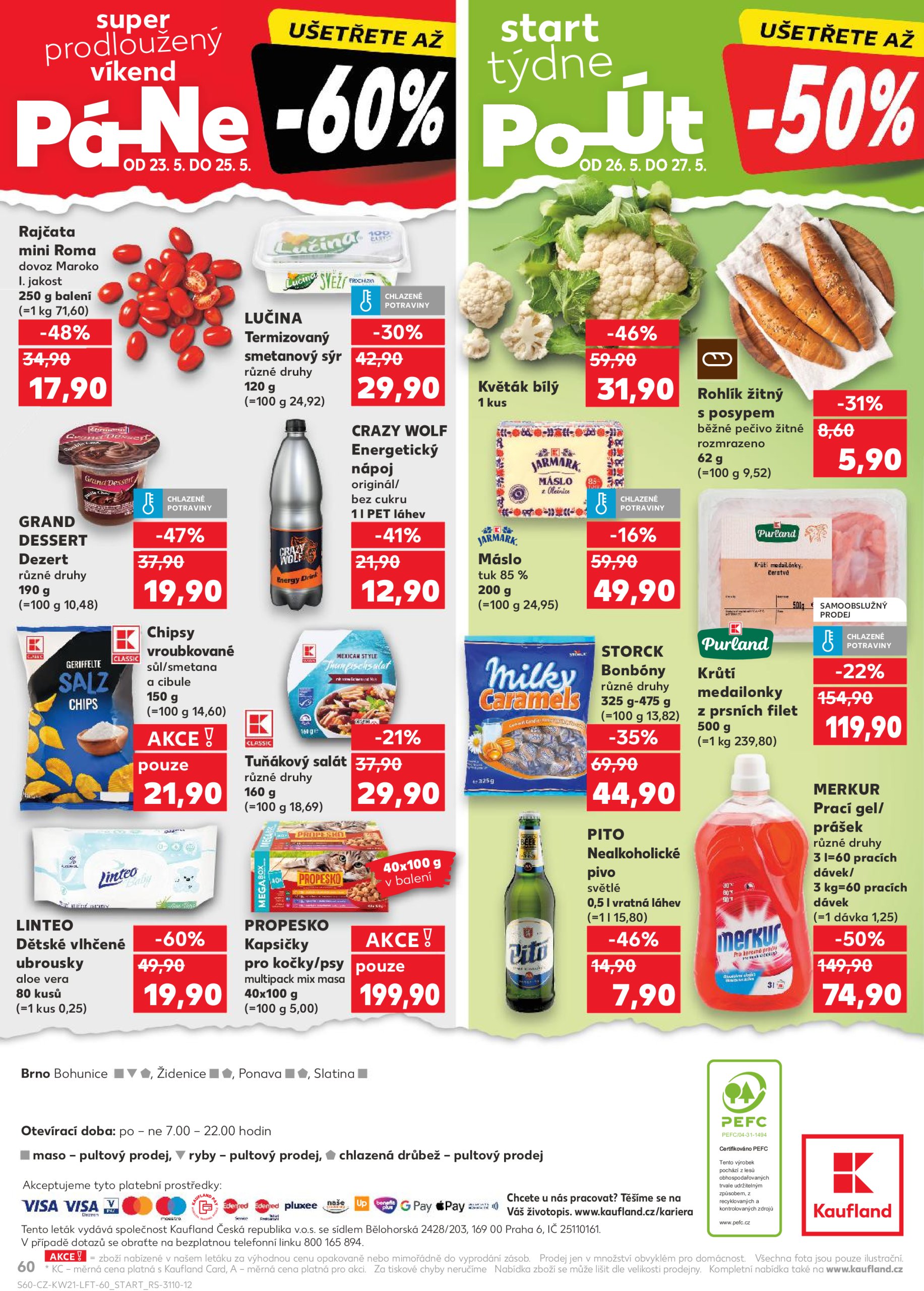 kaufland - Leták Kaufland Brno od 21.05. do 27.05. - page: 60 kaufland - Leták Kaufland Brno od 21.05. do 27.05. - page: 60