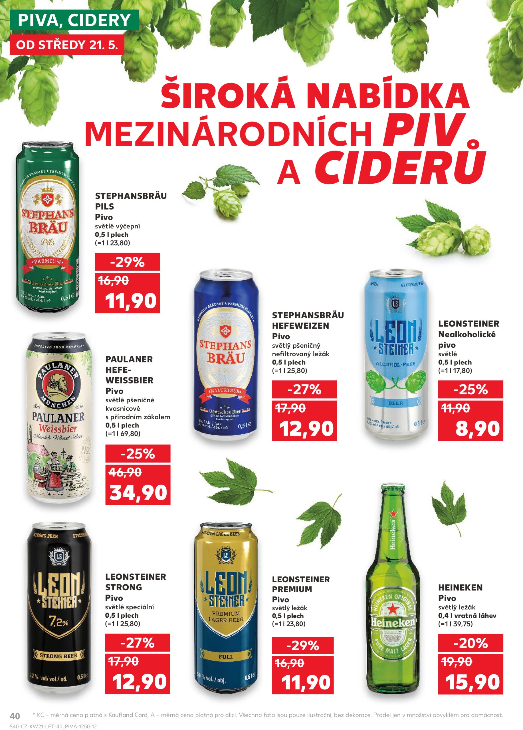 kaufland - Leták Kaufland Brno od 21.05. do 27.05. - page: 40 kaufland - Leták Kaufland Brno od 21.05. do 27.05. - page: 40