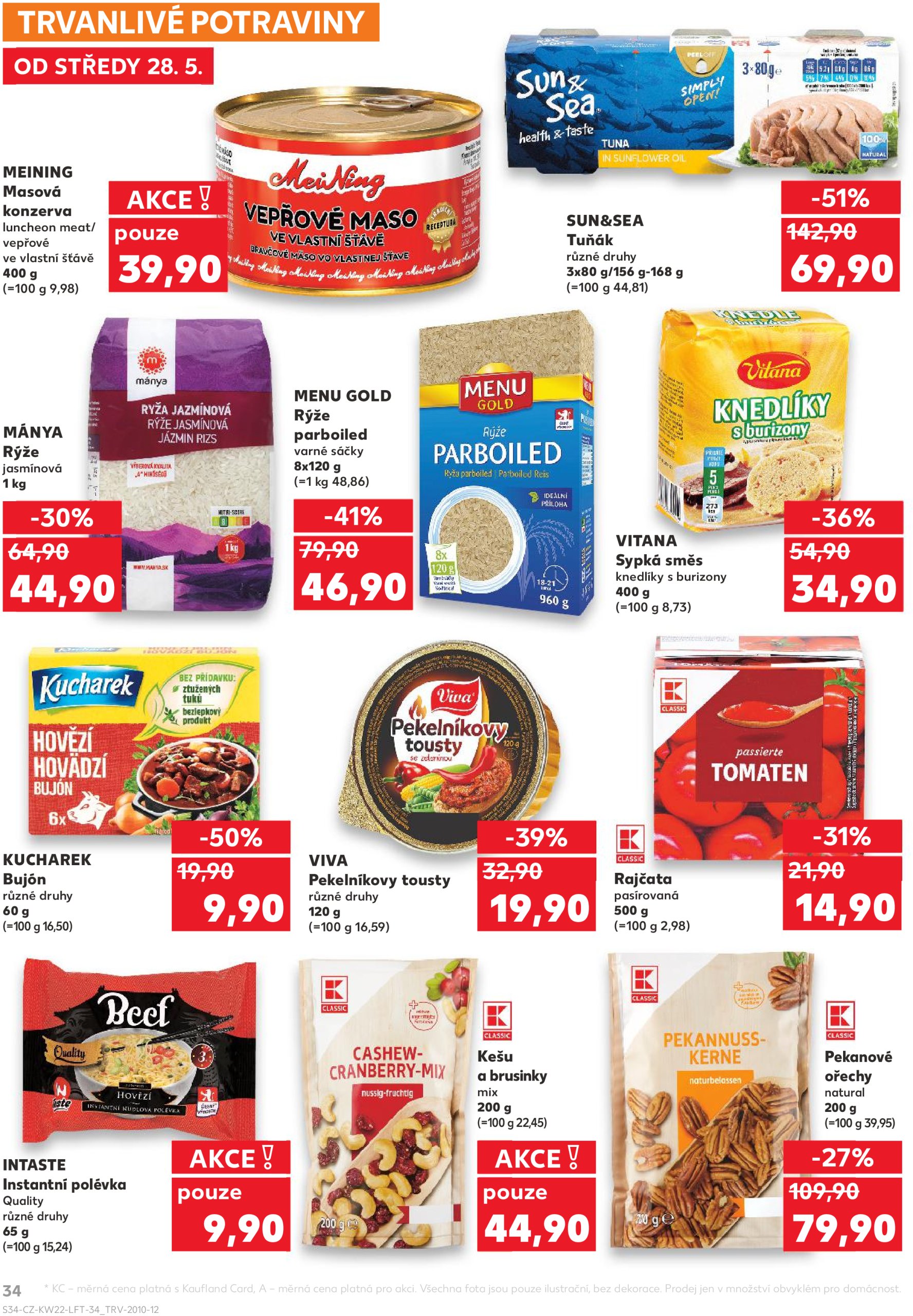 kaufland - Leták Kaufland Kolín od 28.05. do 03.06. - page: 34 kaufland - Leták Kaufland Kolín od 28.05. do 03.06. - page: 34
