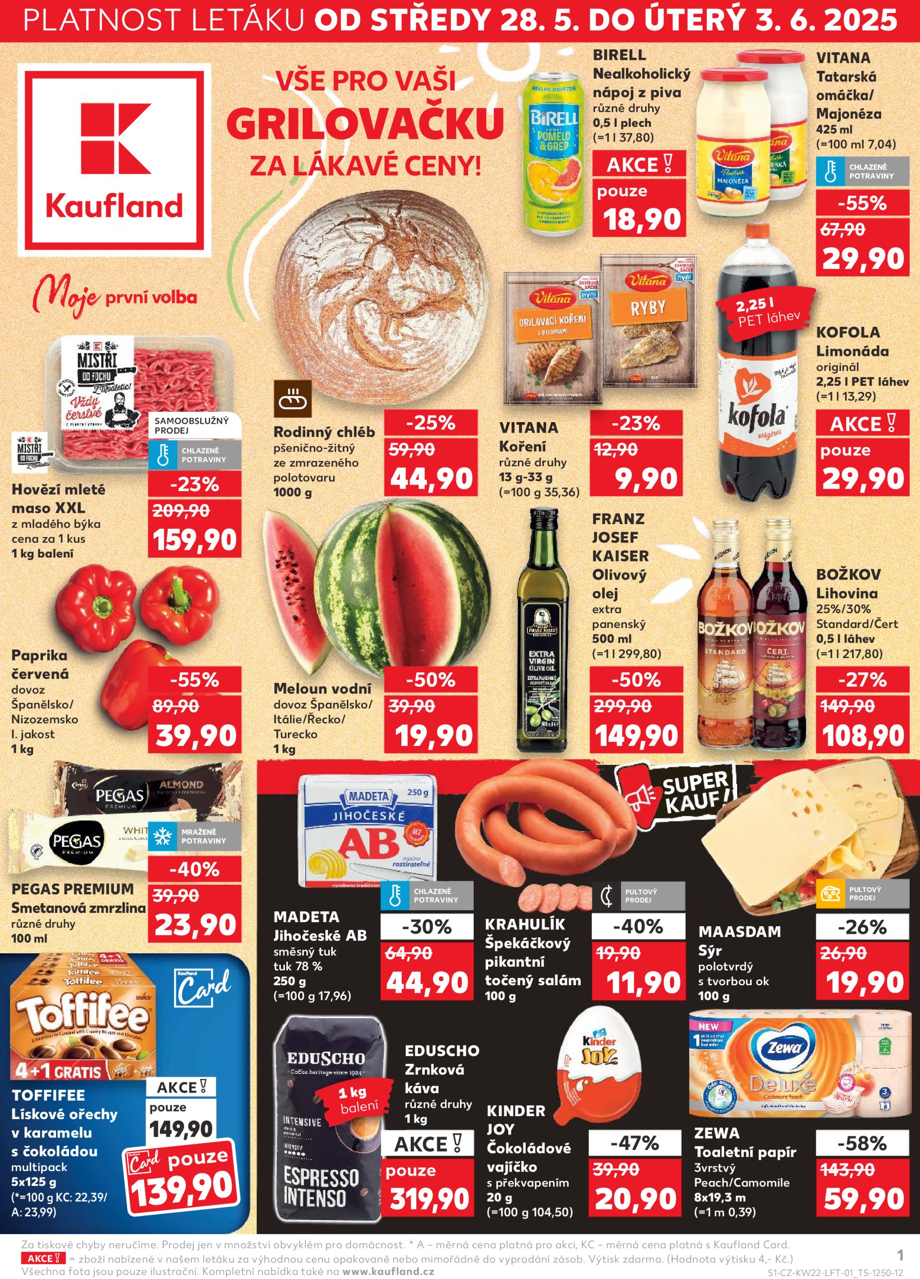 kaufland - Leták Kaufland Kolín od 28.05. do 03.06. - page: 1 kaufland - Leták Kaufland Kolín od 28.05. do 03.06. - page: 1