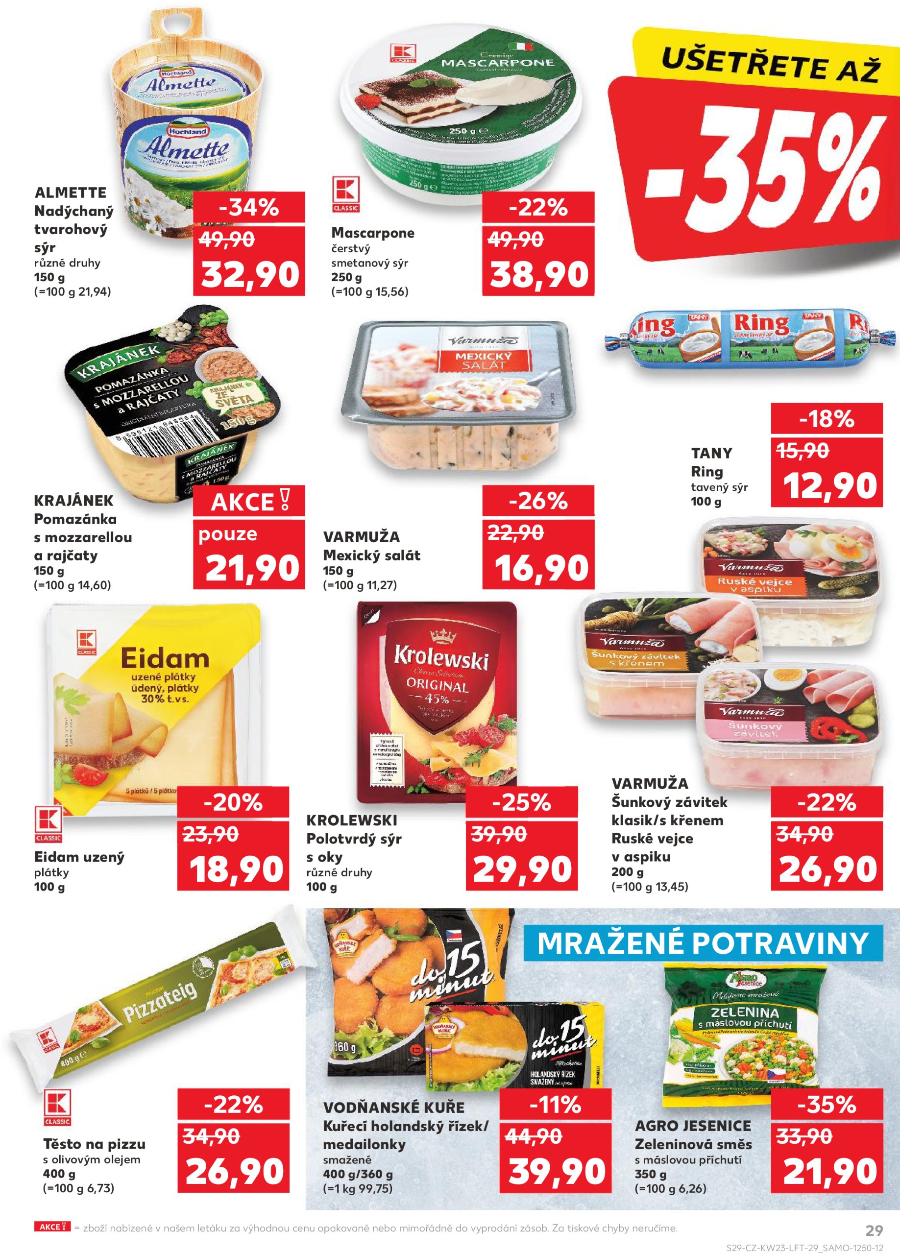 kaufland - Leták Kaufland Praha 4 od 04.06. do 10.06. - page: 29 kaufland - Leták Kaufland Praha 4 od 04.06. do 10.06. - page: 29