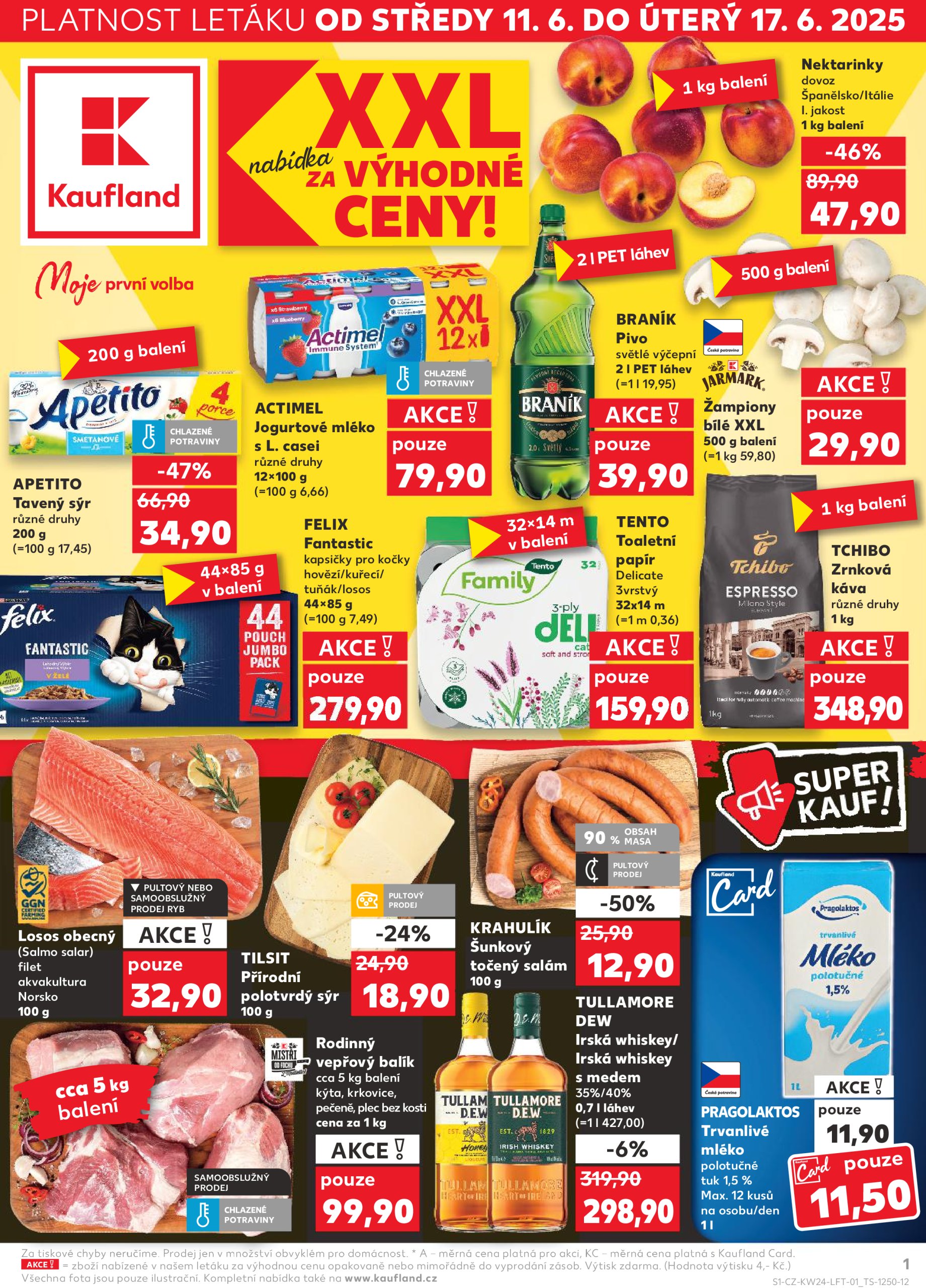 kaufland - Leták Kaufland Brno od 11.06. do 17.06.