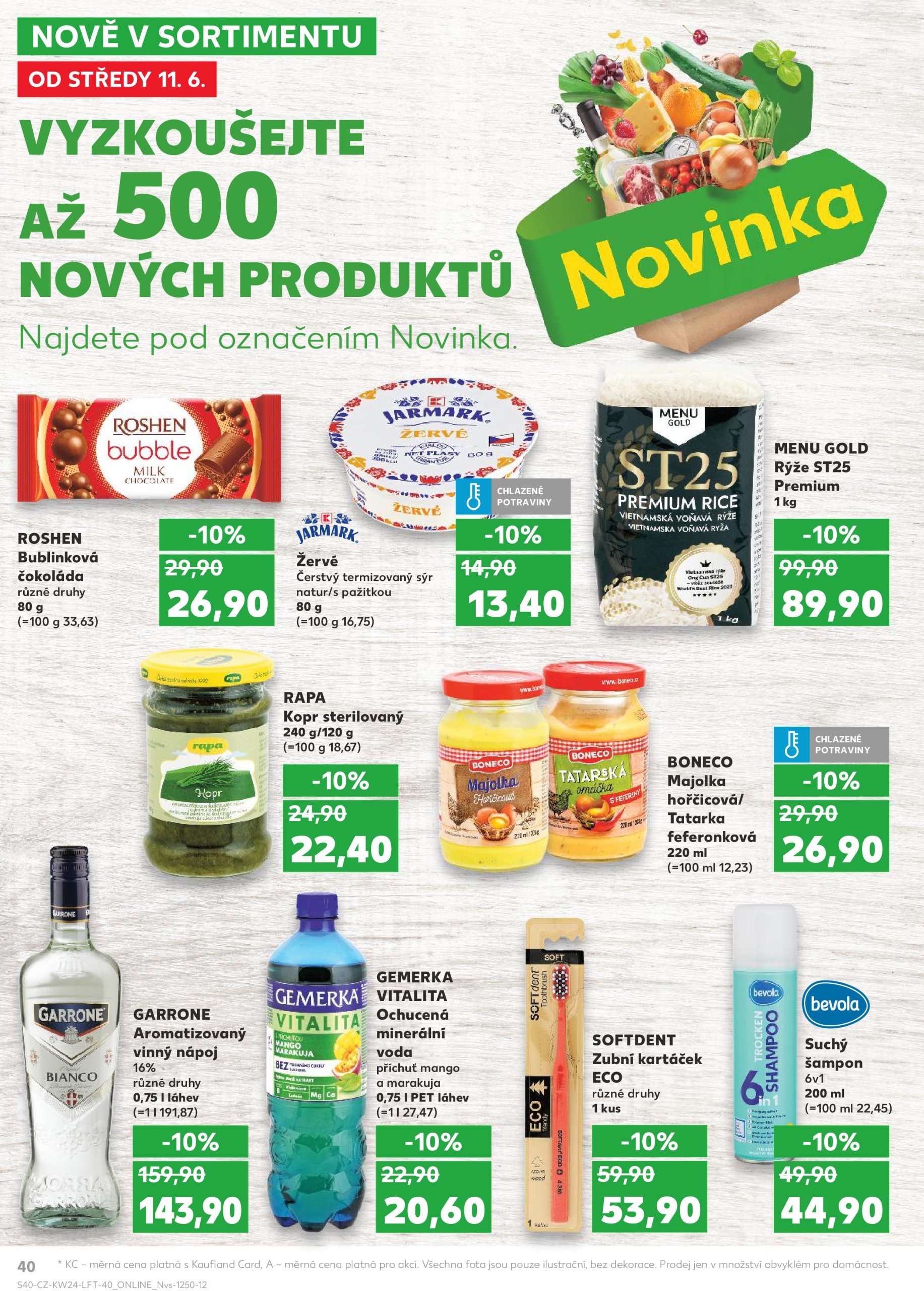 kaufland - Leták Kaufland Kolín od 11.06. do 17.06. - page: 40 kaufland - Leták Kaufland Kolín od 11.06. do 17.06. - page: 40